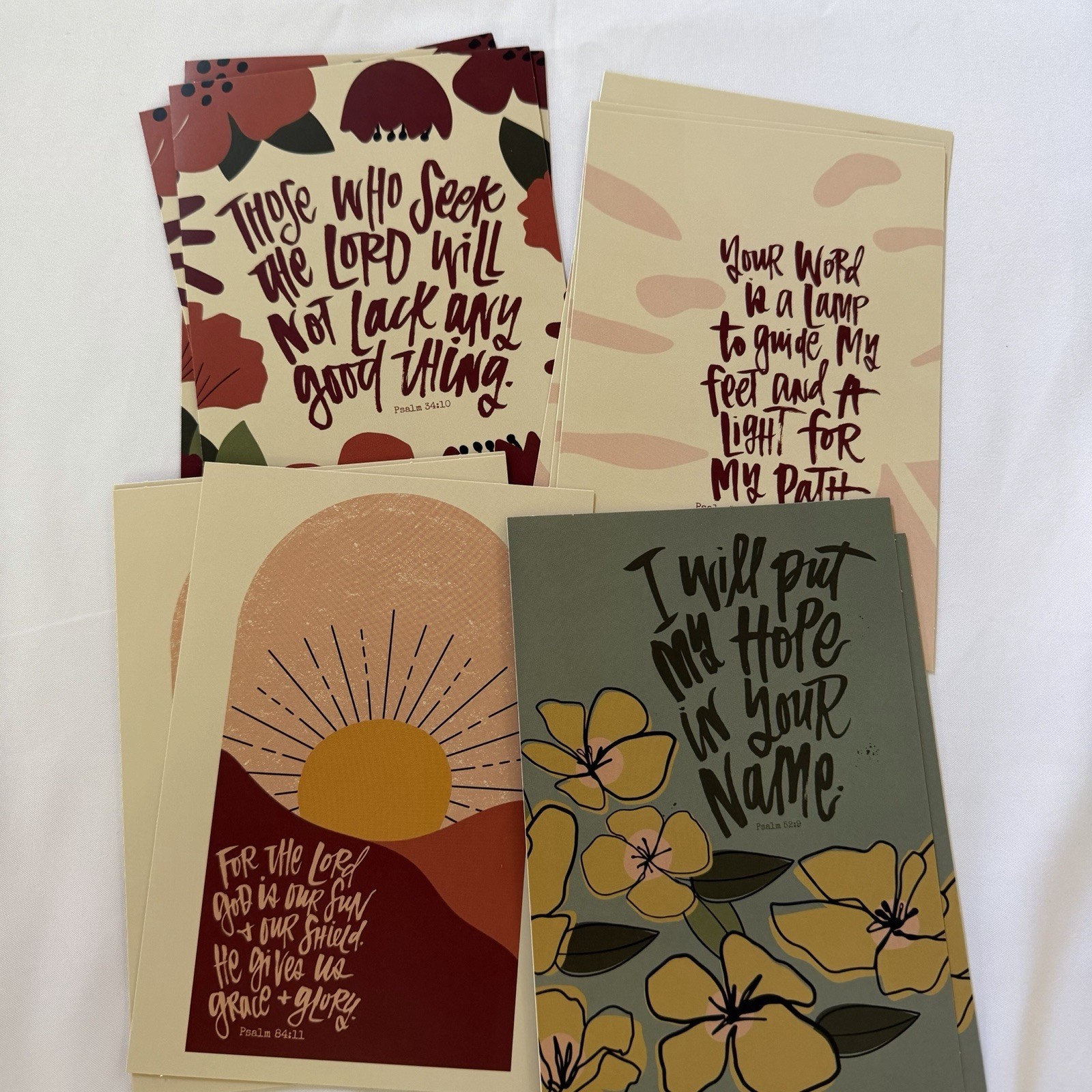 Lot Of 2 DaySpring Thinking of You – Inspirational Boxed Cards, Multi