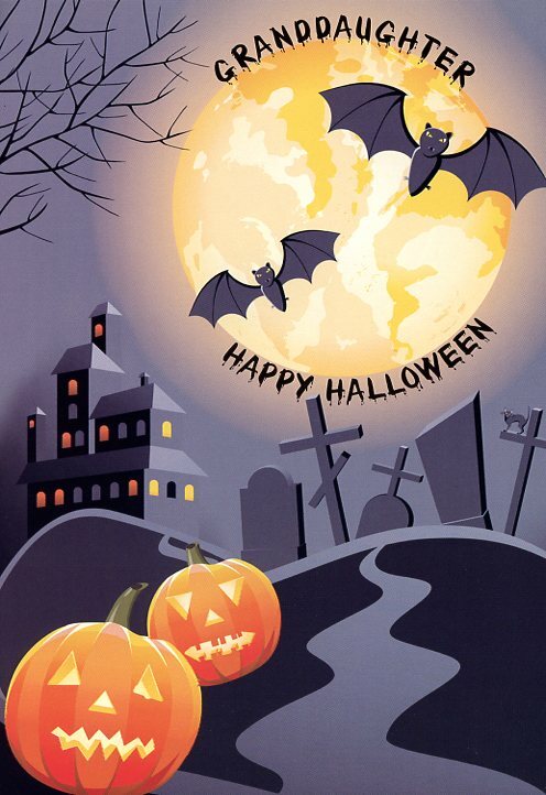 Granddaughter Happy Halloween – 29905