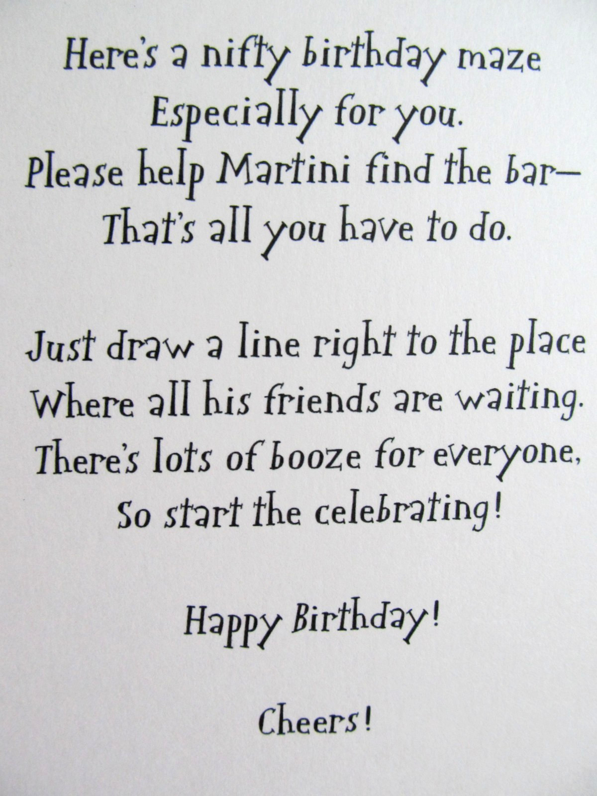 NOS Carlton Cards Humorous Birthday Greeting Card, Env. & Seal for an Adult
