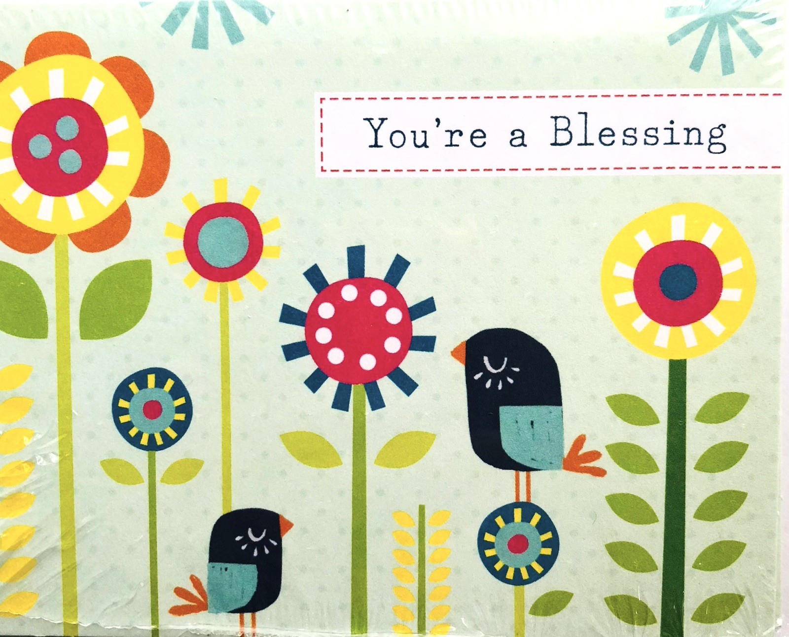 Bird Flower Thank You Notes Cards You’re A Blessing Hallmark Expressions