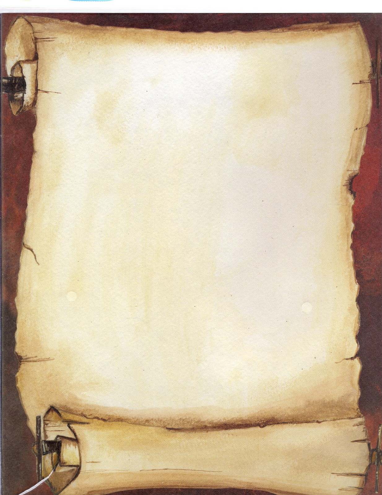 Gartner Studios – 40 Count Antique Scroll Print Ready Stationary