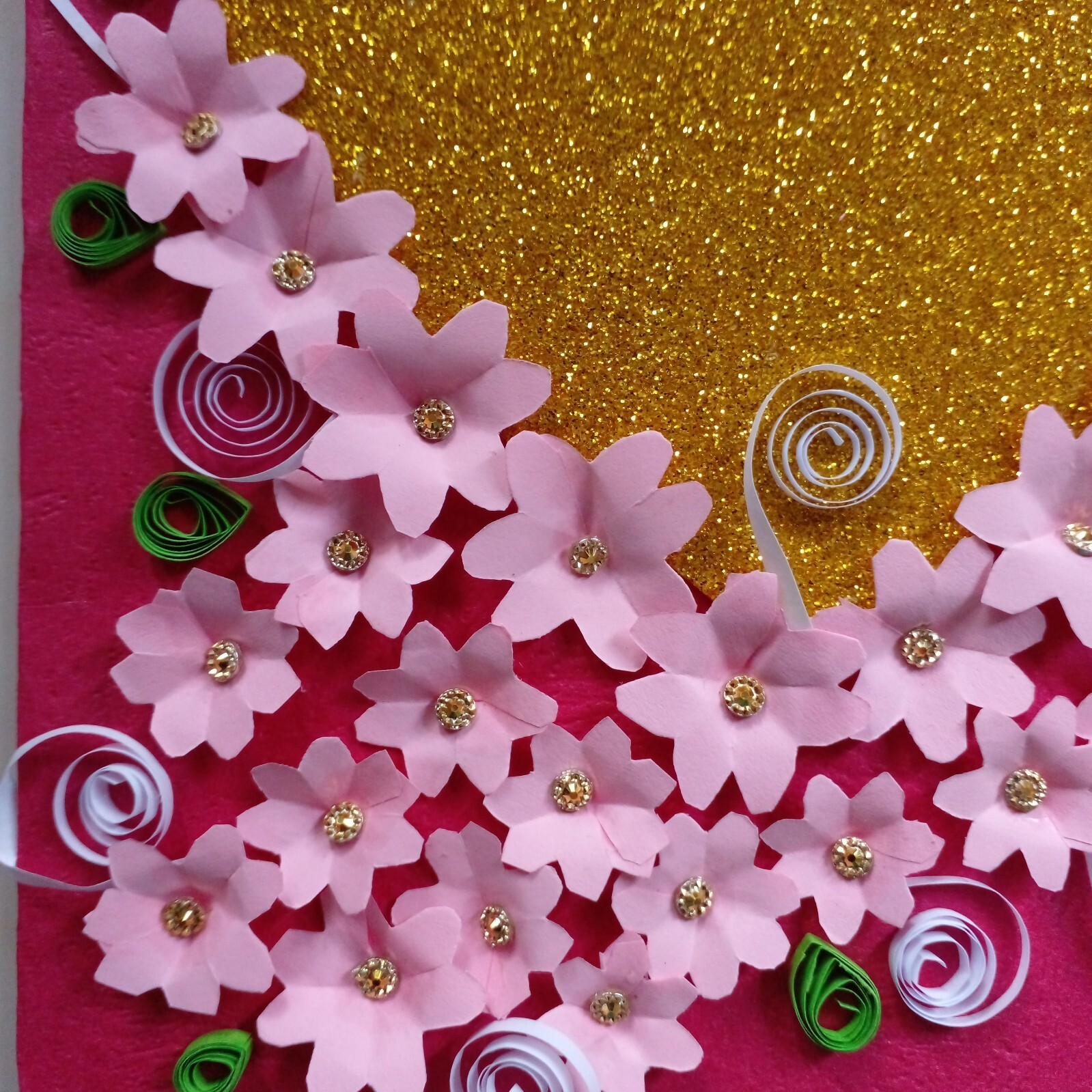 Sri Lanka Handmade Paper Quilled Greeting With Heart For Anniversary , Wedding