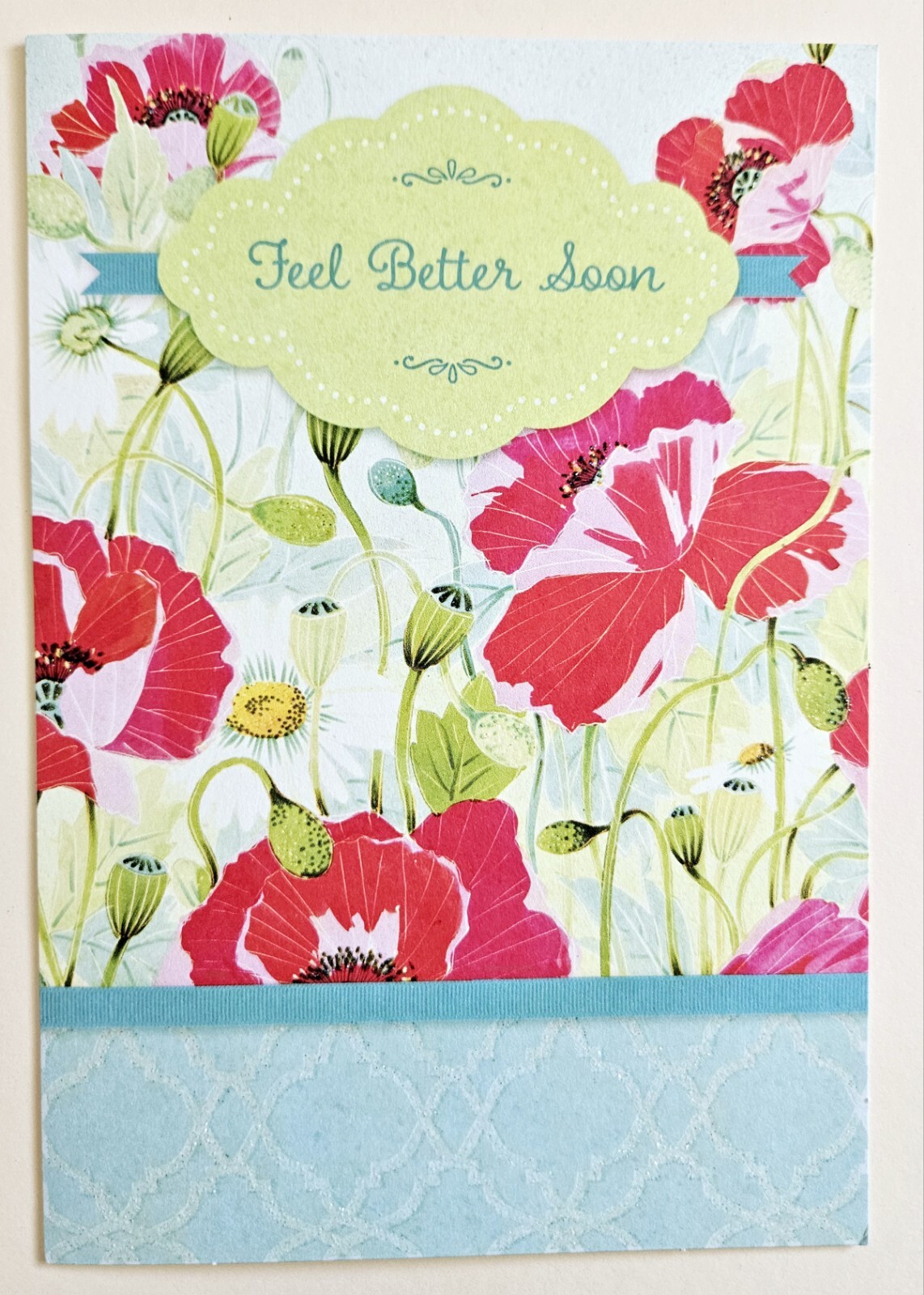 Feel Better Soon Greeting Card (incl. Envelope 5×7″)