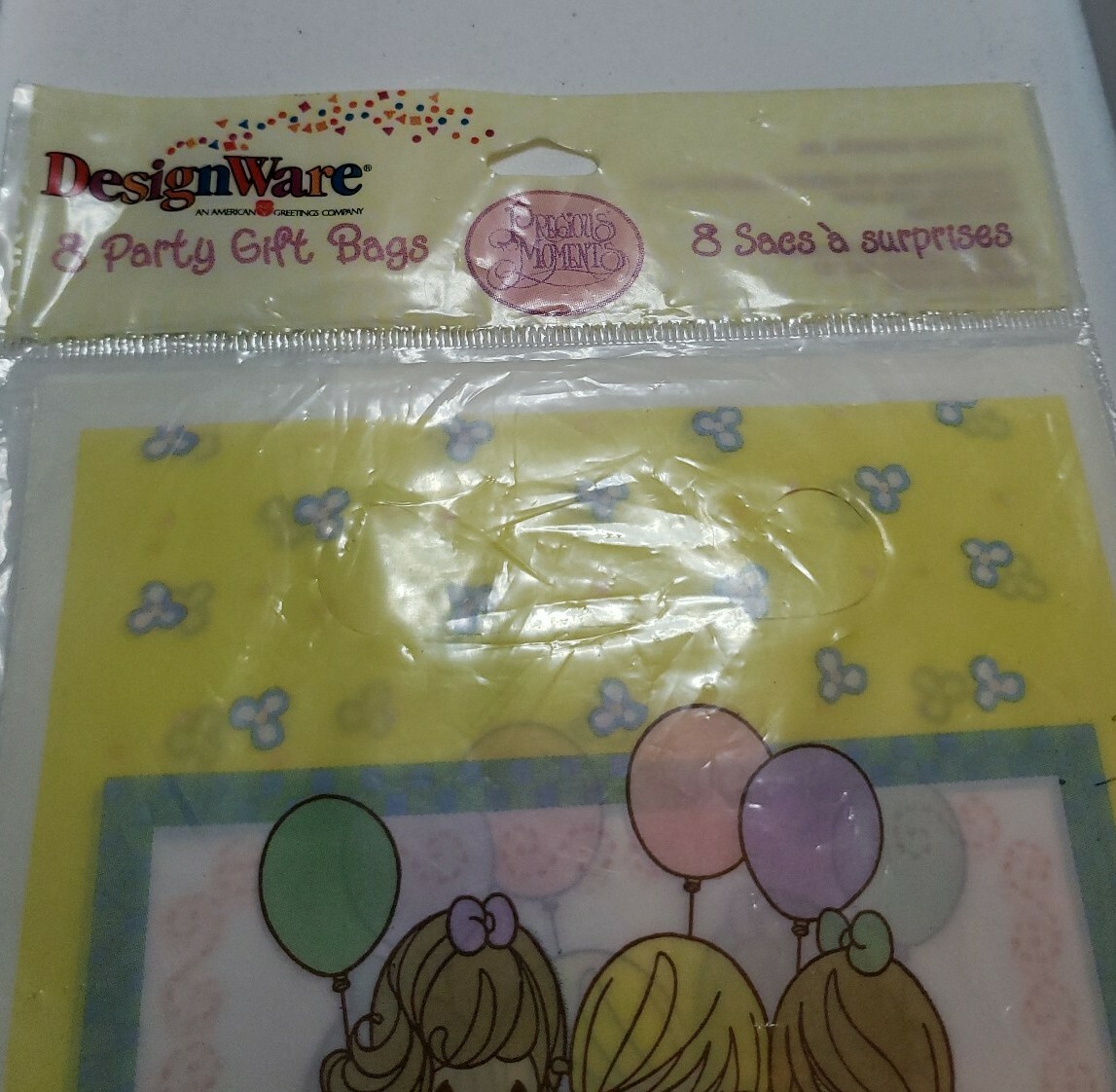 8 Designware Precious Moments Birthday Party Gift Bags American Greetings 1999