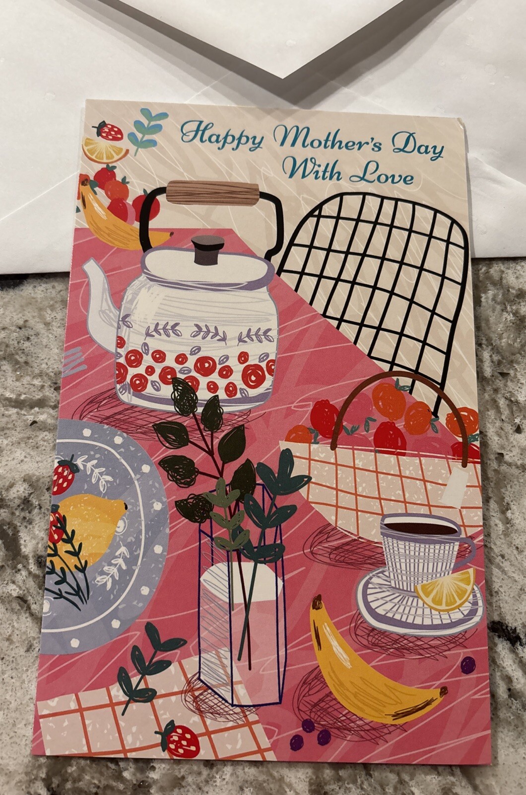 Happy Mother’s Day With Love Loved Appreciated 5”x7.75″ Stockwell Greeting Card