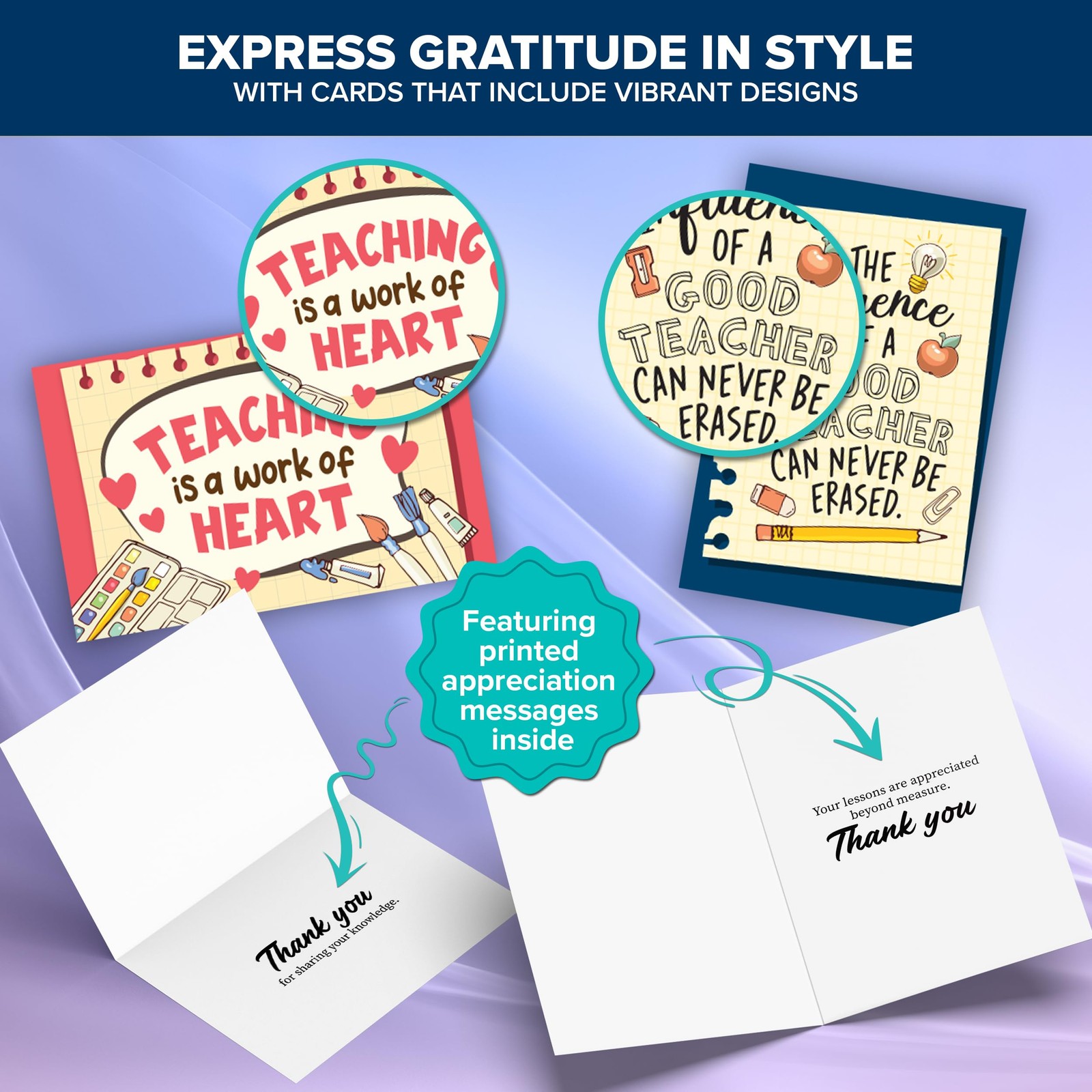 24 Pack Sympathy Cards with Envelopes Set to Support Friends and Family 4×6 Inch