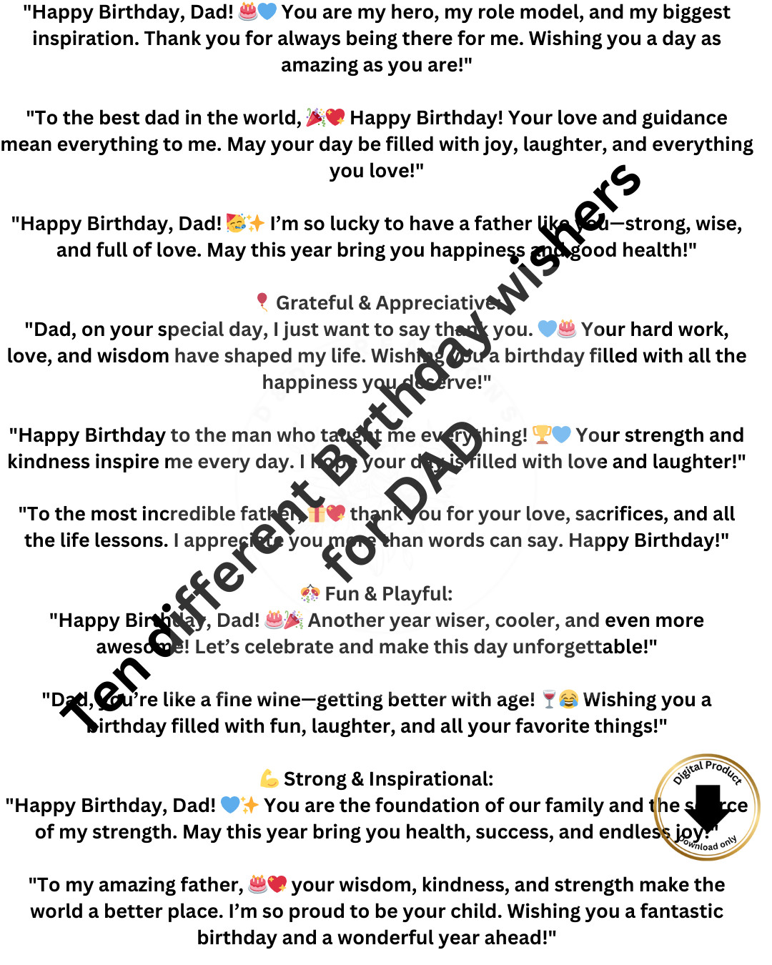 New Digital Birthday Card Printable