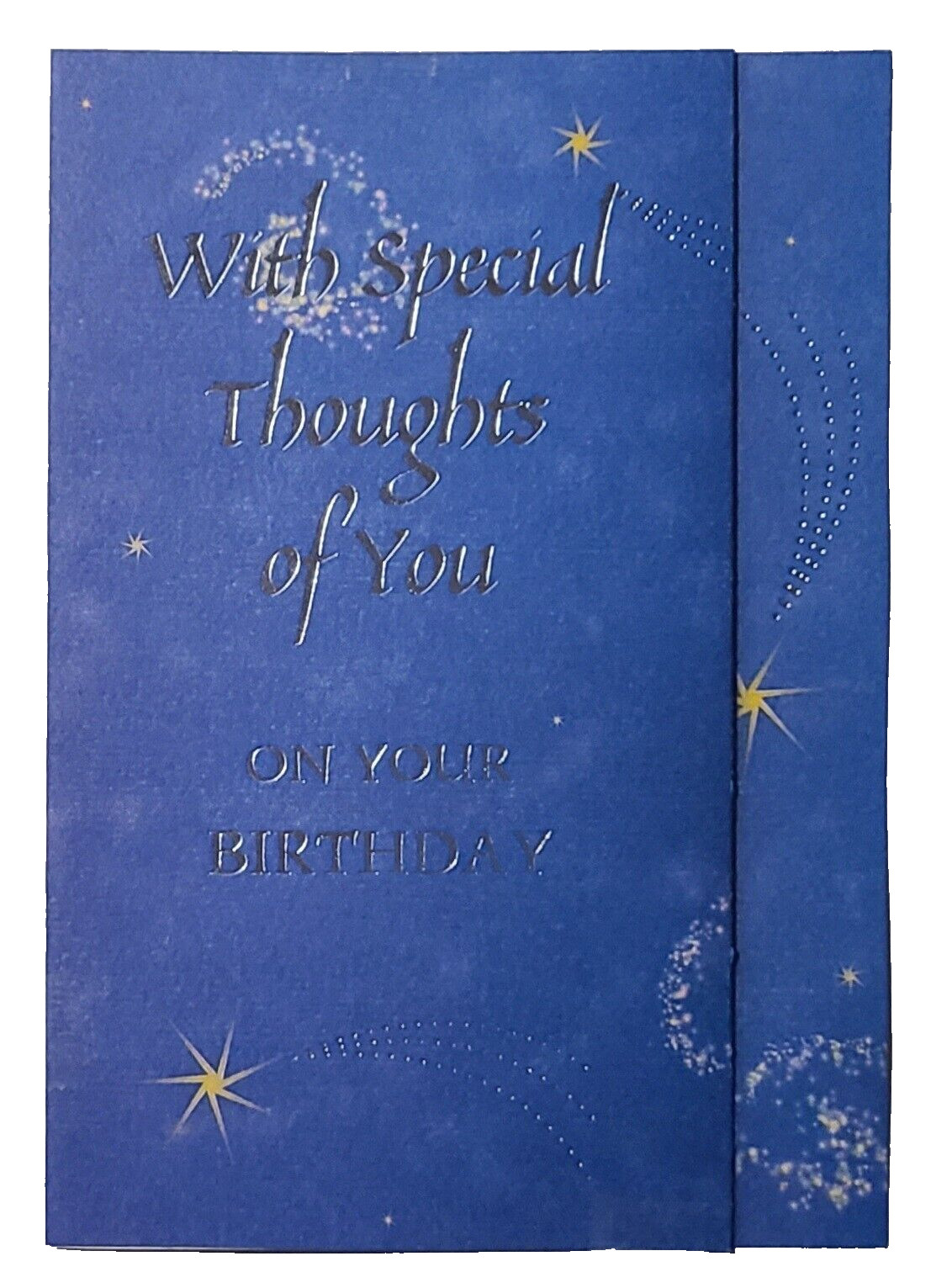 1 Birthday Greeting Card/Envelope Special Thoughts of You Affection Happiness