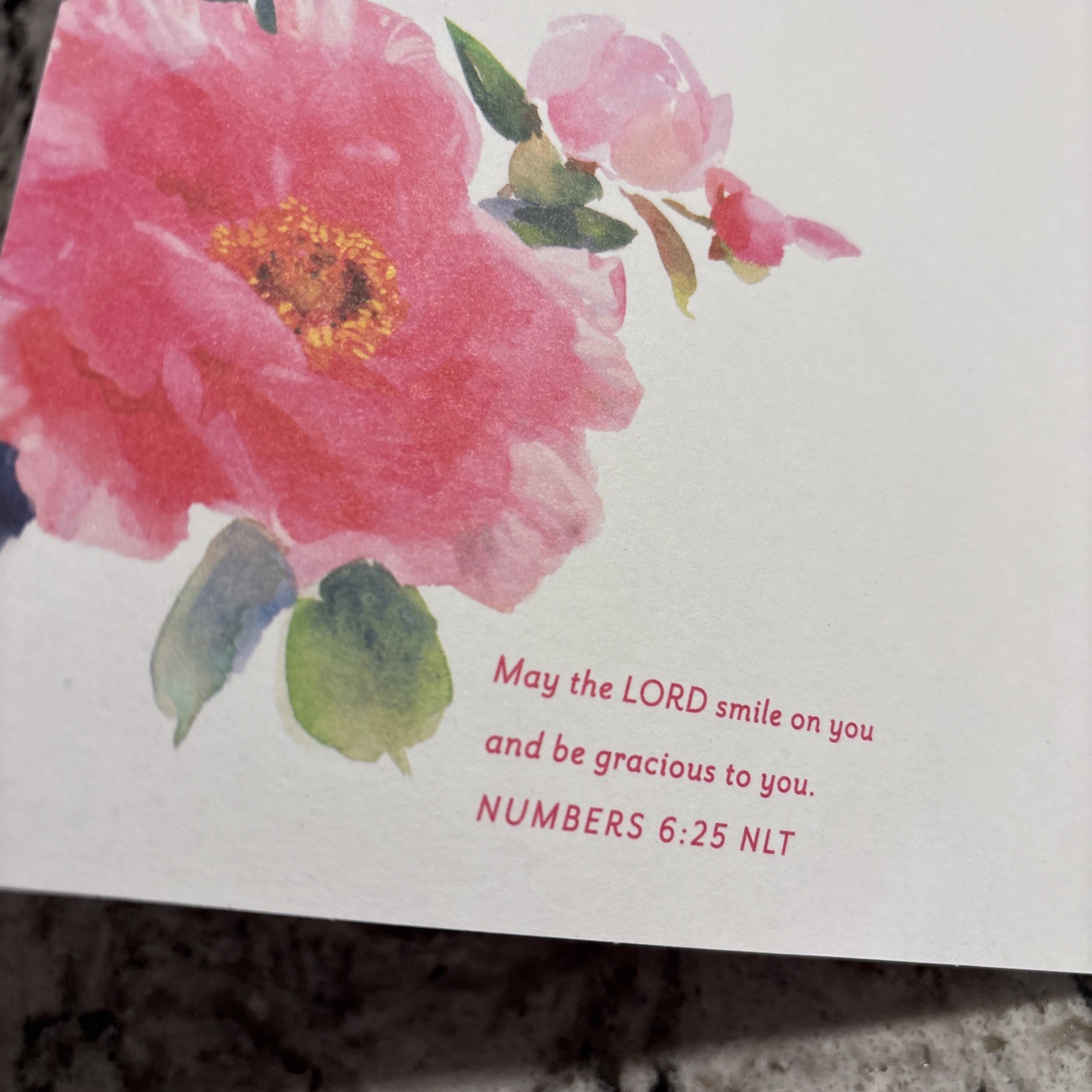 Mother’s Day – God Bless You Appreciated Loved 5.5”x 8” Religious Greeting Card