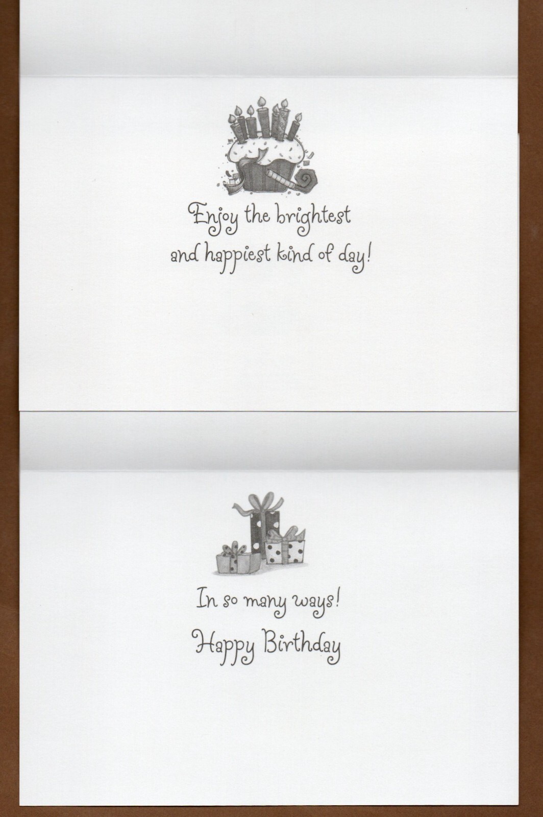 Set of 3 Current Inc. Birthday Greeting Cards/Notecards