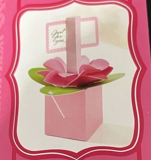 Hallmark Signature Collectible Gift Box for Gift Cards Pop Up Flower Bouquet