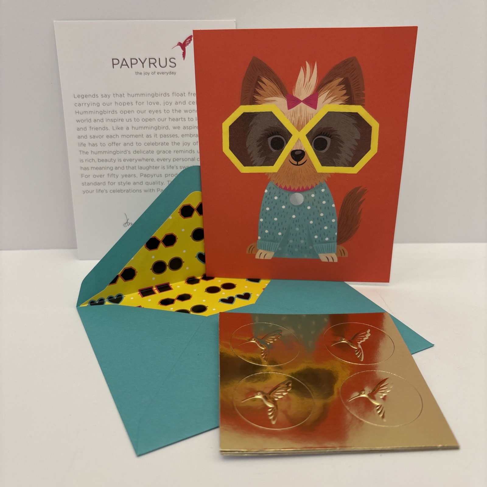 Papyrus Dog Note Cards 20 Cards 20 Lined Envelopes Boxed Stationery New