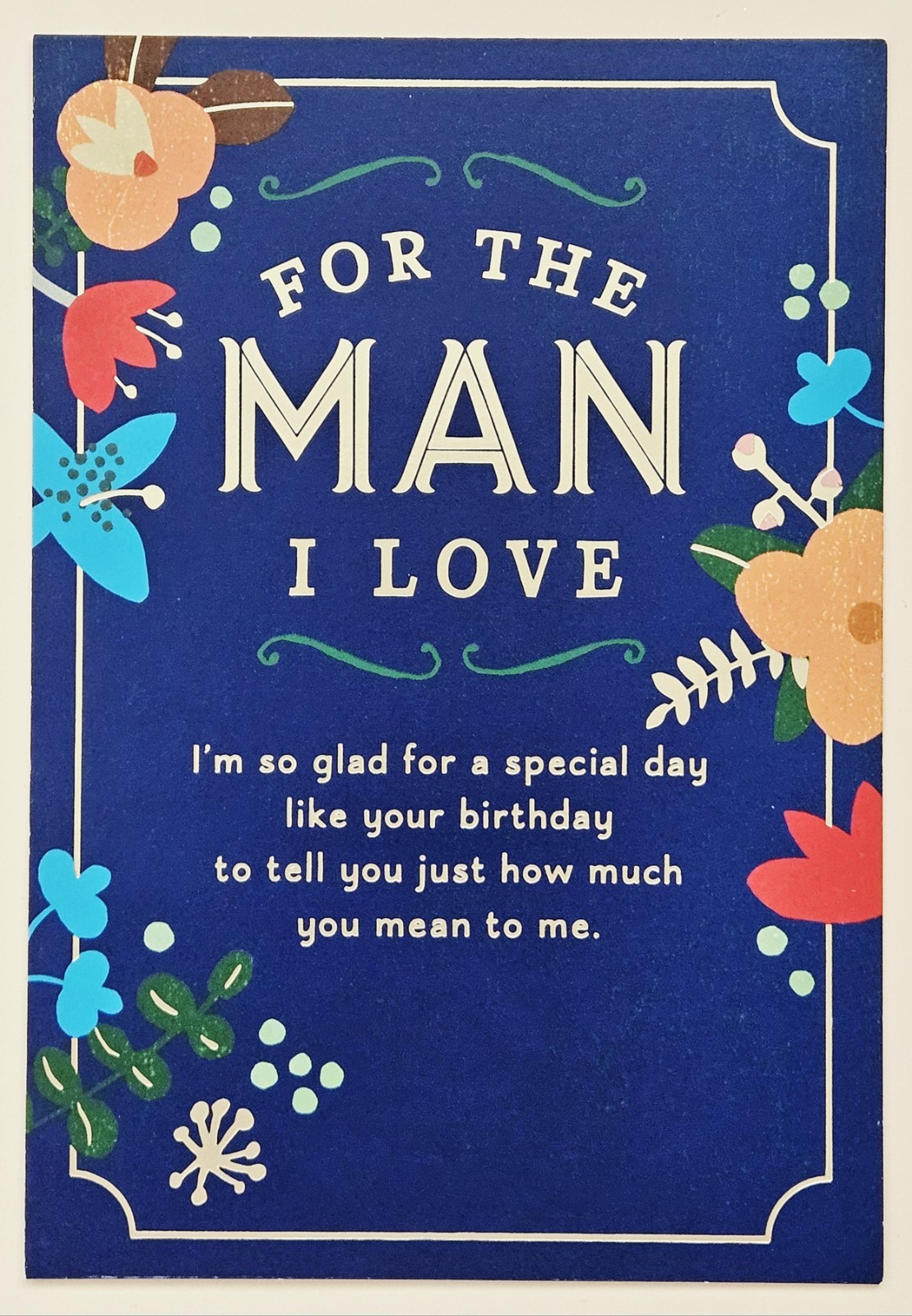 Happy Birthday, For The Men I Love / Greeting Card (incl. Envelope 5×7″)