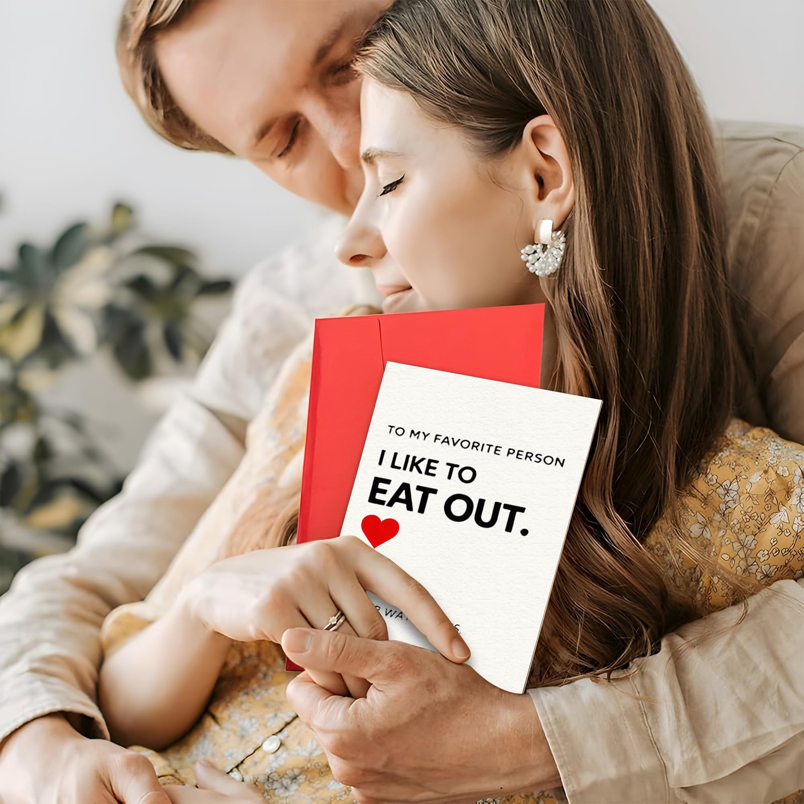 Mother’s Day Card for Wife from Husband, Romantic or Funny Anniversary Card for.