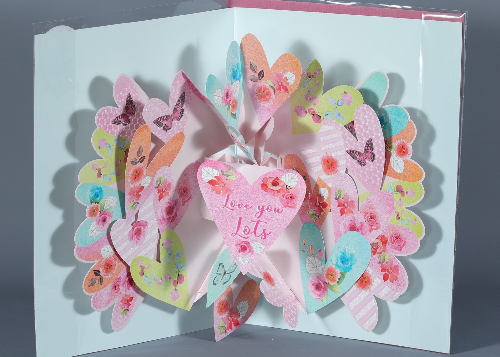 SECOND NATURE Just WOW! HAPPY MOTHER’S DAY Large 12″x10″ Pop-Up Pink Card