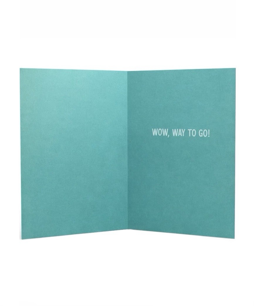 Congratulations Card Multipurpose CONGRATS! Metallic Accents Hallmark Card NEW