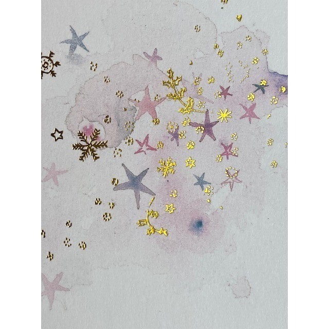 Angel Watercolor Christmas Cards Gold Foil Boxed Set 16ct Peter Pauper Press