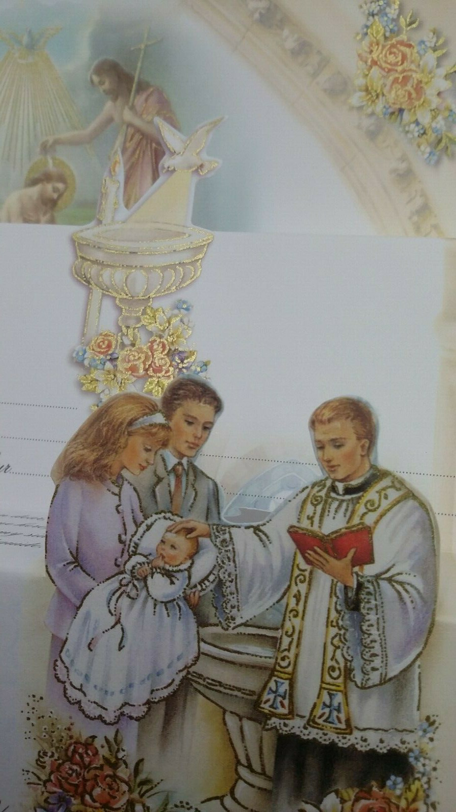 Baptism, Christening invitations, Party Favors, English, Invitaciones,Girl Boy