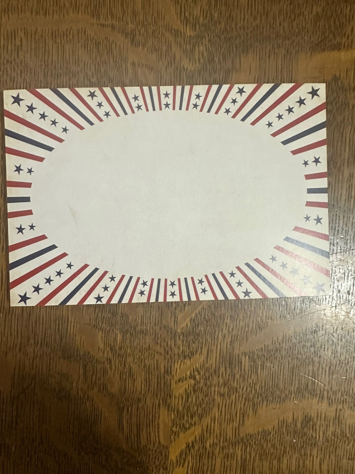100 Patriotic Postcards Veterans Red White Blue USA America 4×6 5 Styles