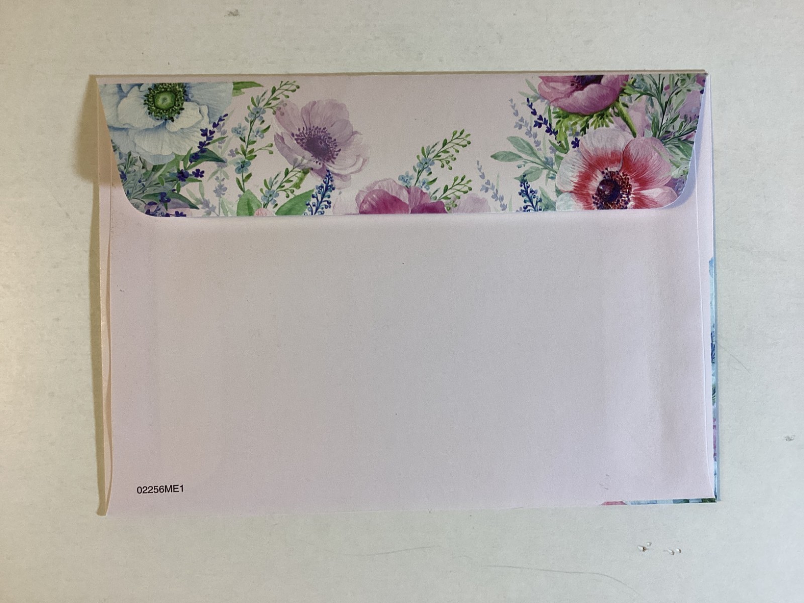 Thank You Card Flowers 5″ X 3-1/2″ with Matching Envelope