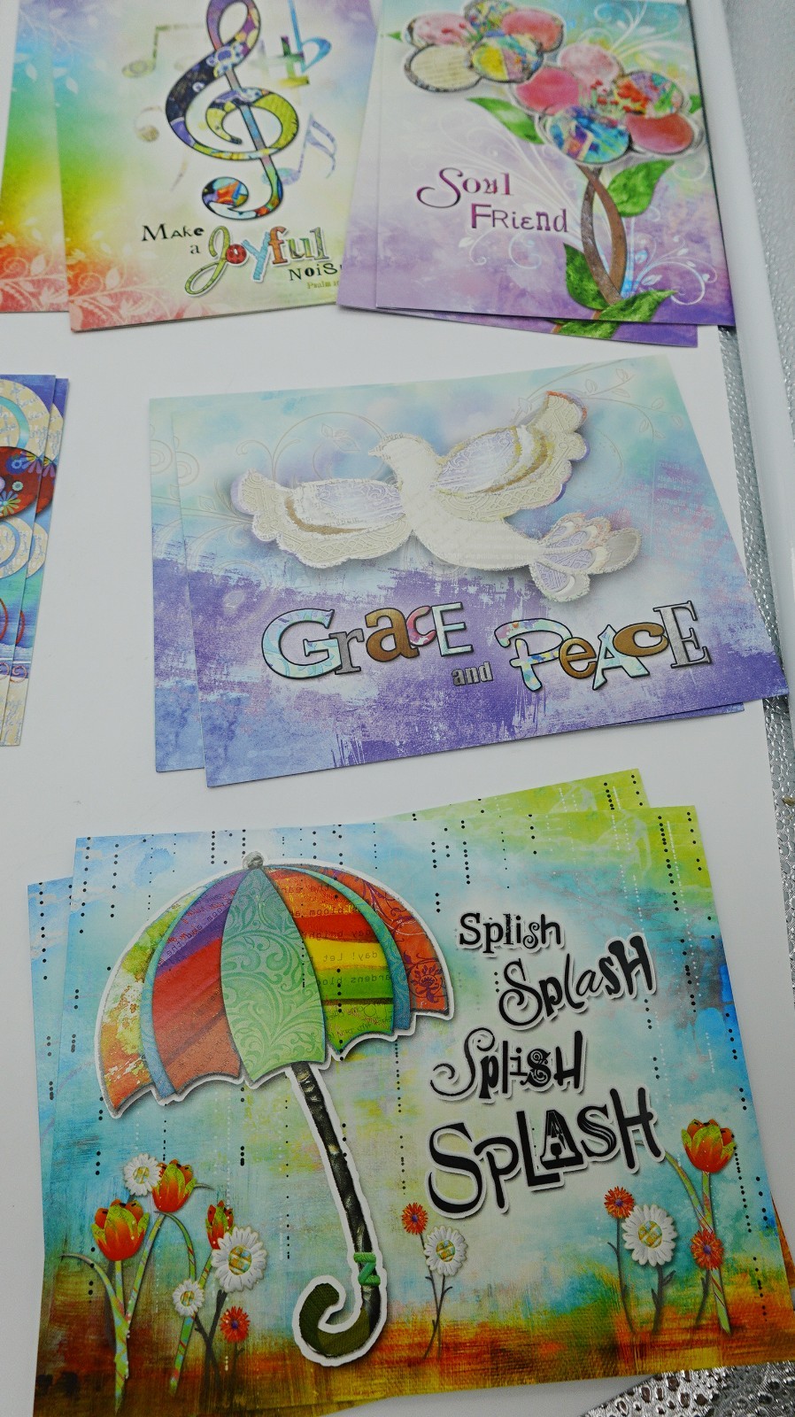 Leanin’ Tree 20-Pk Christian Greeting Cards w/ Envelopes Bible Faith Religious
