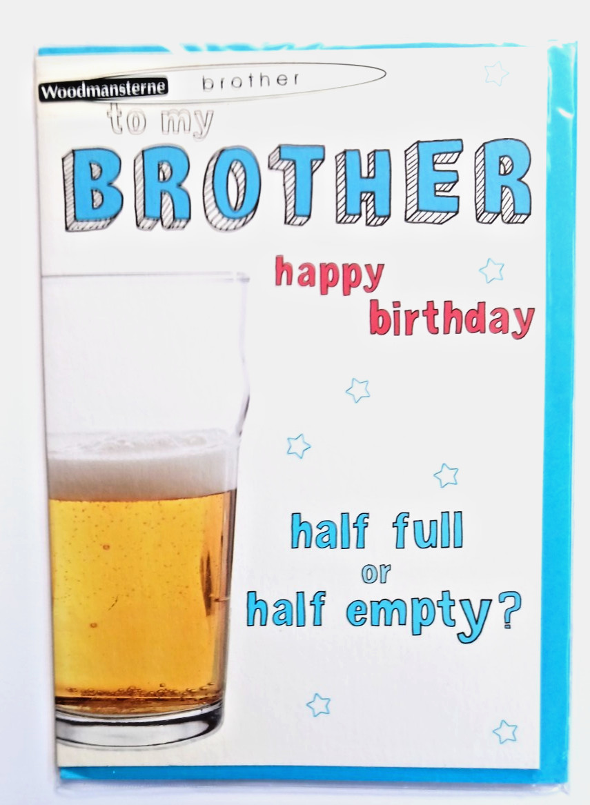 Birthday Card Brother