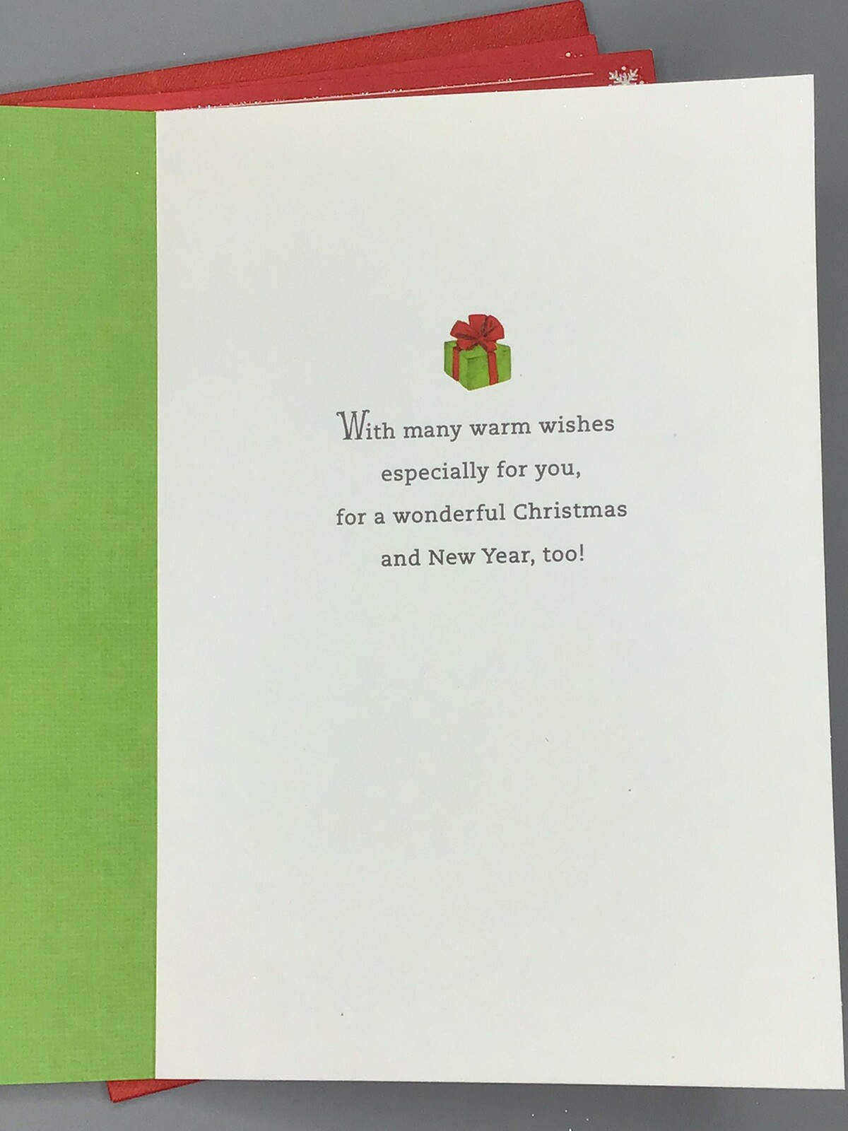 3 Hallmark Merry Christmas Cards Friends Family 8×5.25 Expressions Cute Tree