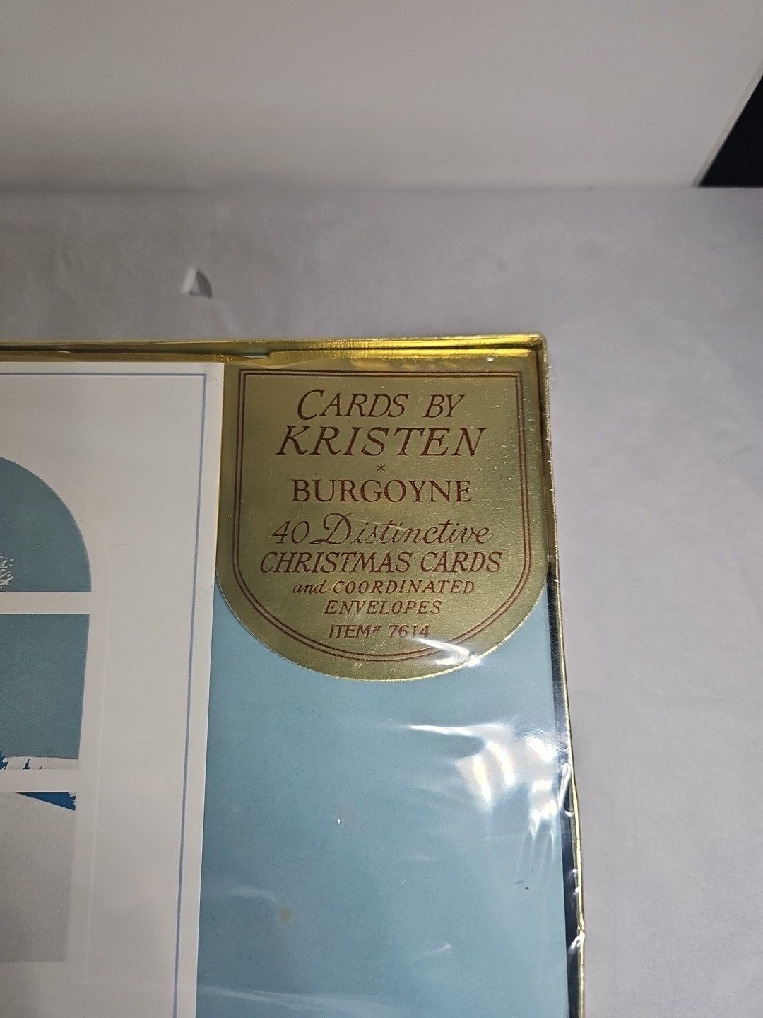 Vintage Cards By Kristen Burgoyne Christmas Cards 40 Count 7614 NEW