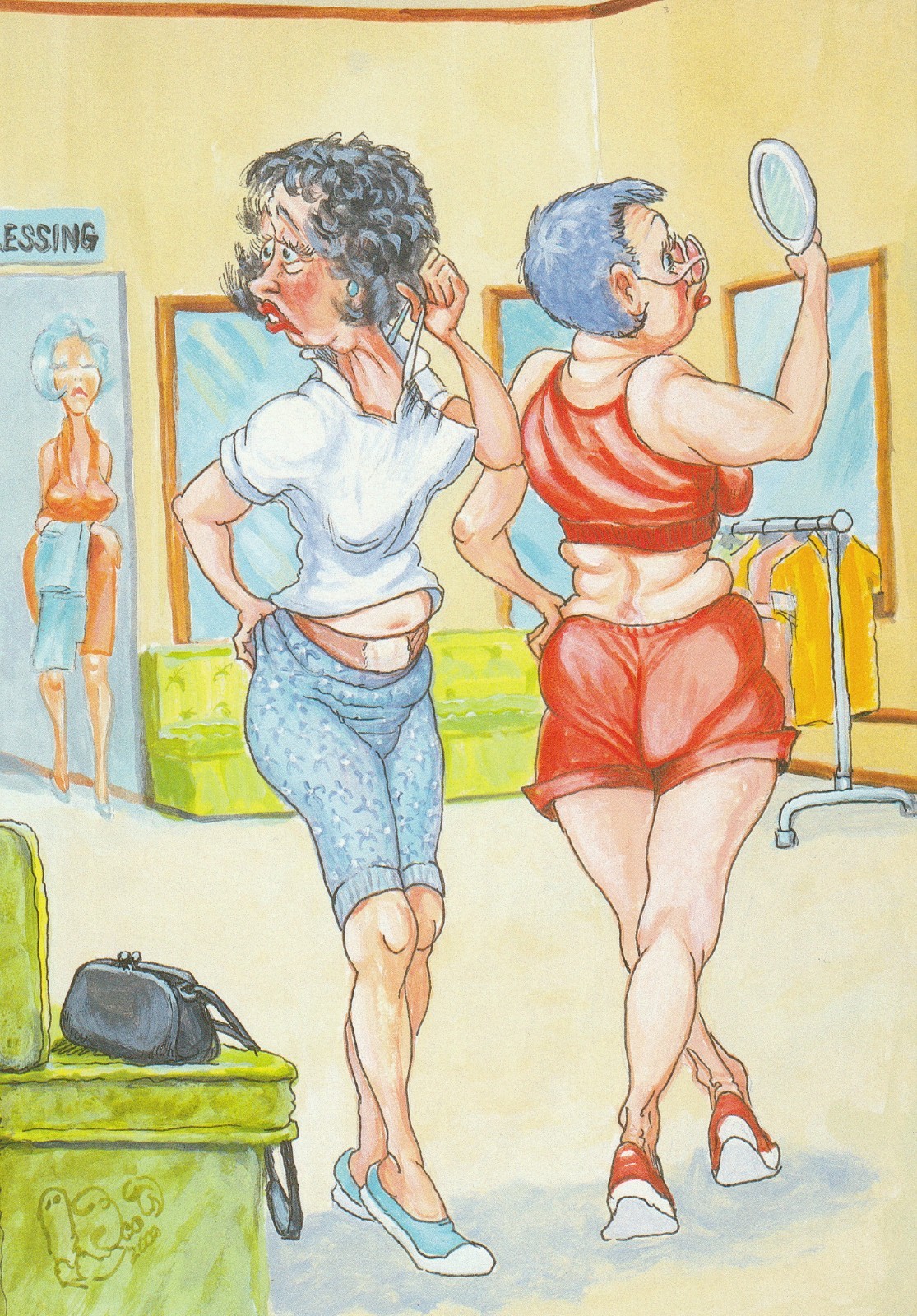 Happy Birthday Card – Funny – Aging Body