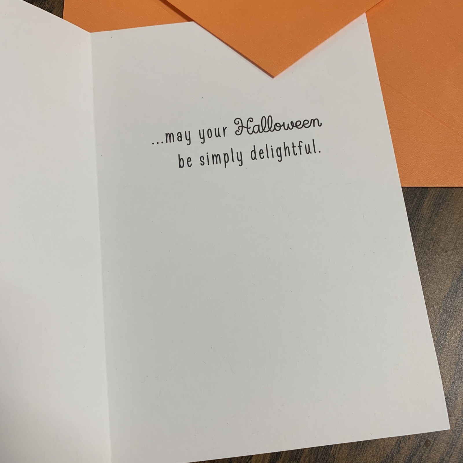 Happy Halloween Fun And Surprises Delightful 5”x7” Hallmark Greeting Card
