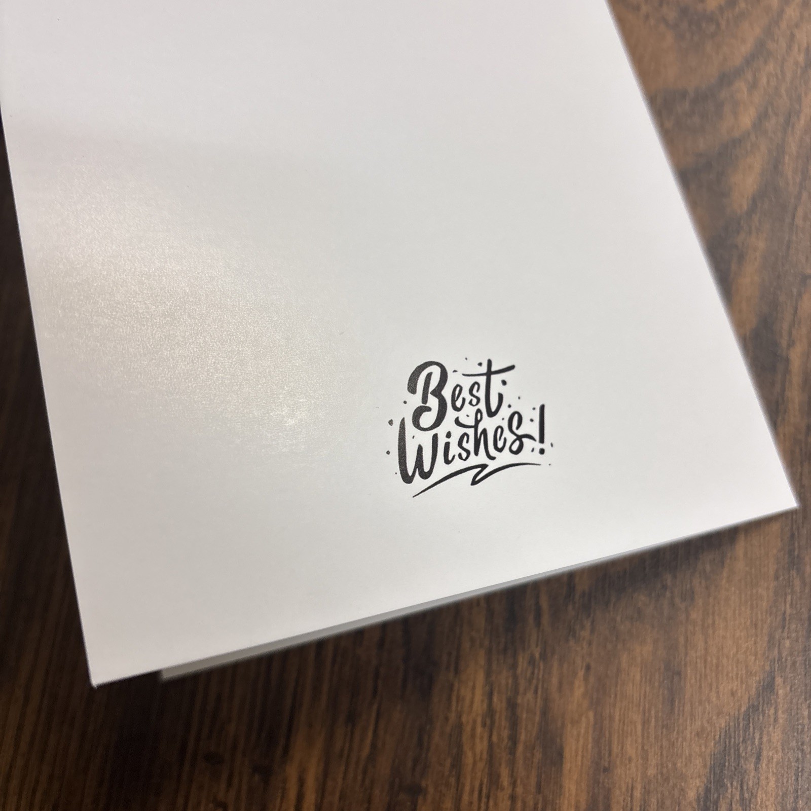 Birthday Best Brother Ever 4.4”x 6.4” Blank Inside Greeting Card