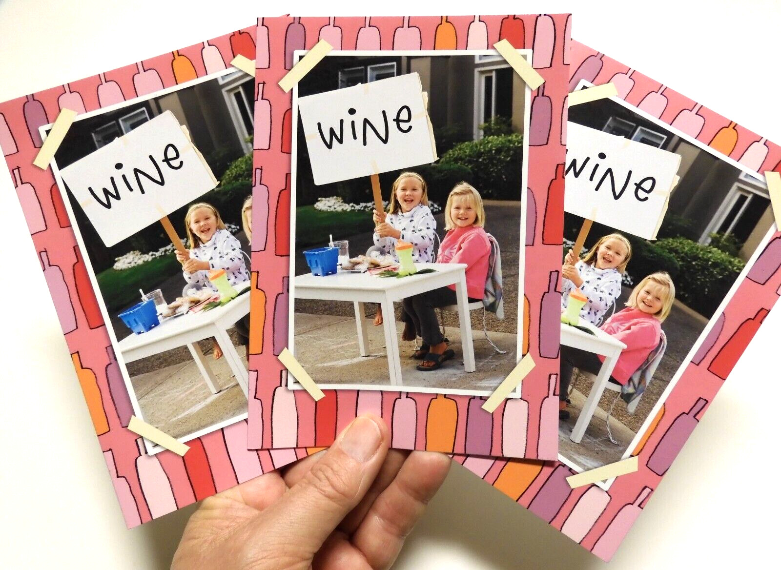 3 Birthday Cards Sellers Publishing WINE If Little Me Know Little You Fun Cards