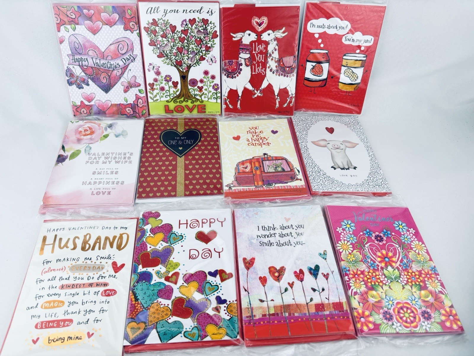 Lot Of 36 Leanin Tree Valentines Day – 12 Cards – Sealed – New With Envelopes