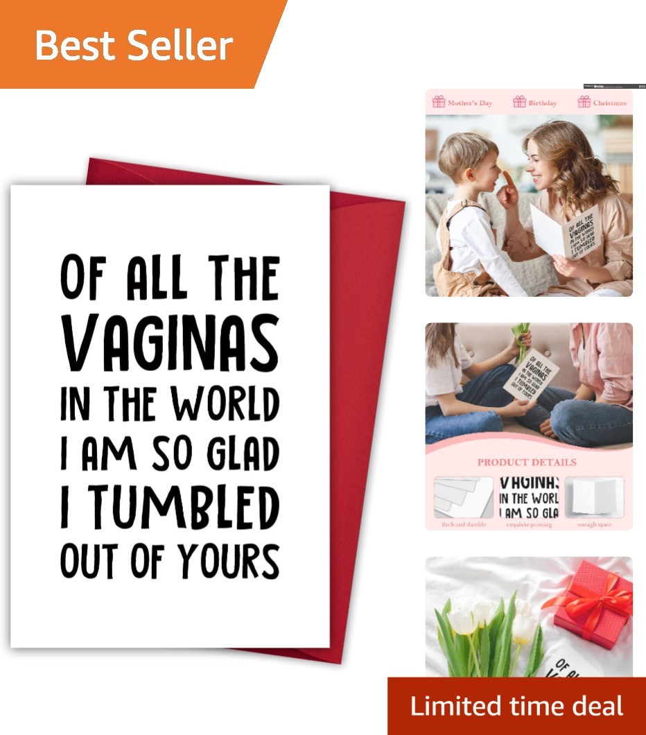 Humorous Mother’s Day Card – Perfect Gifts for Moms Who Have Everything