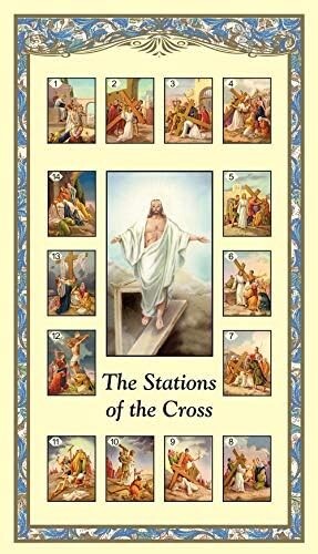 Bulk Pack of 25 Holy Cards for Easter, Non-laminated, 4 1/8″ x 2 3/8″