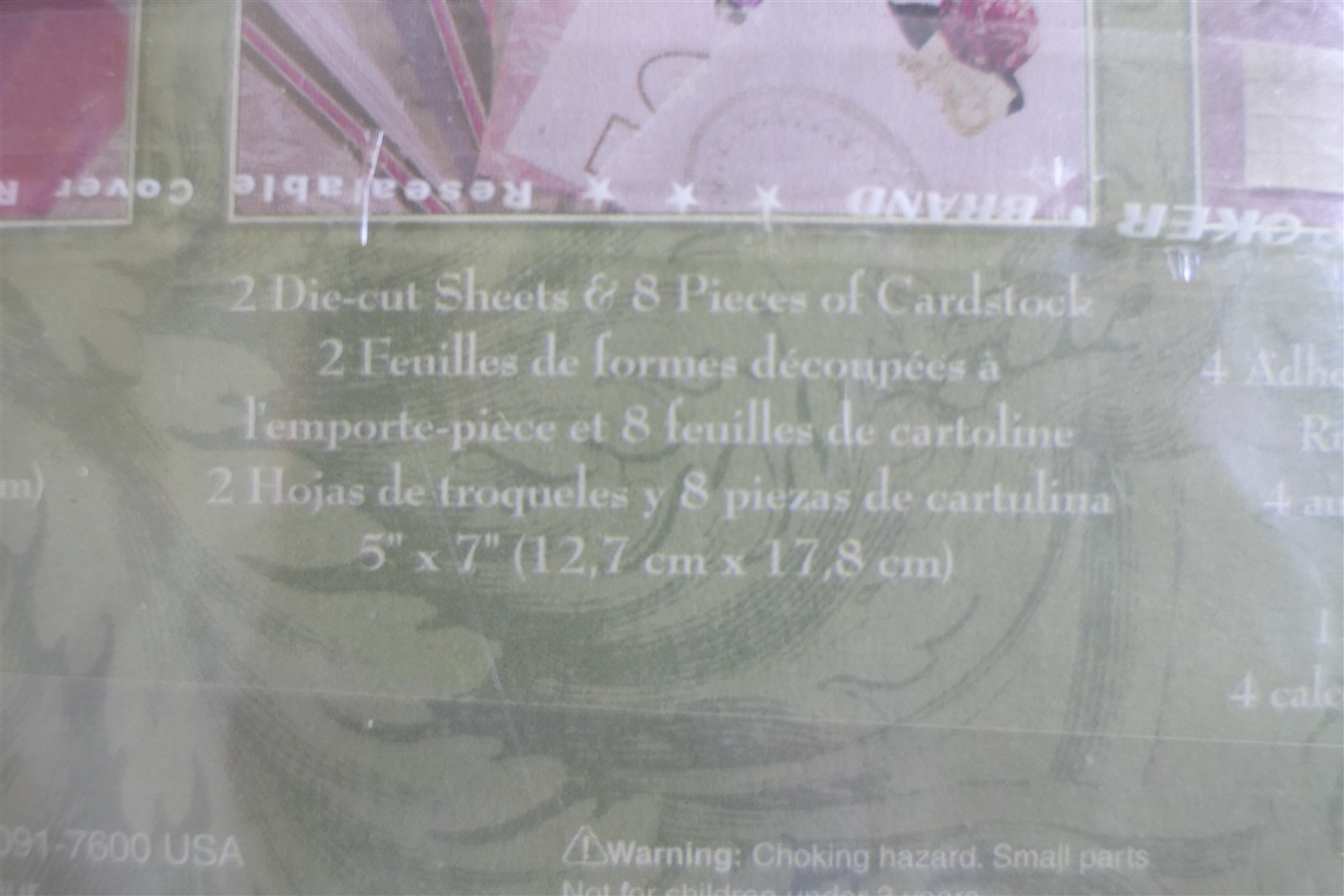 NEW Vintage Anna Griffin Pack of 3D “Expressions of Gratitude” Card Crafting Kit