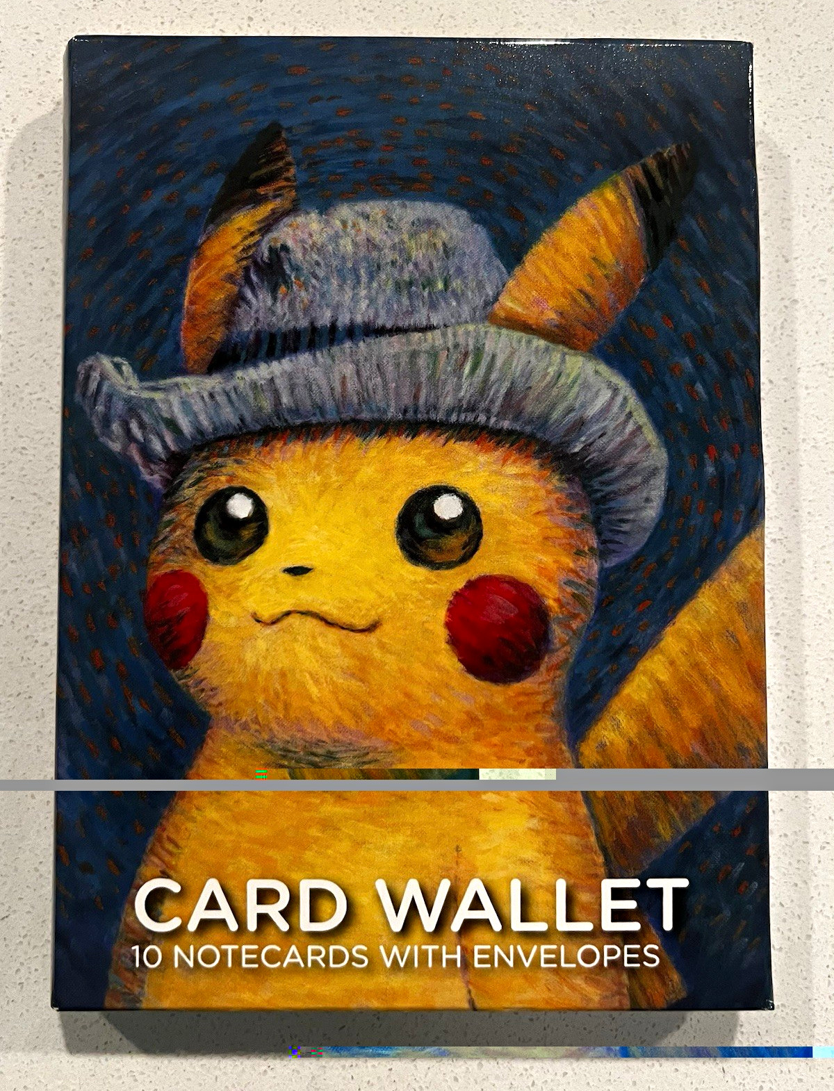 Van Gogh Museum Pokémon Card Wallet BOX ONLY