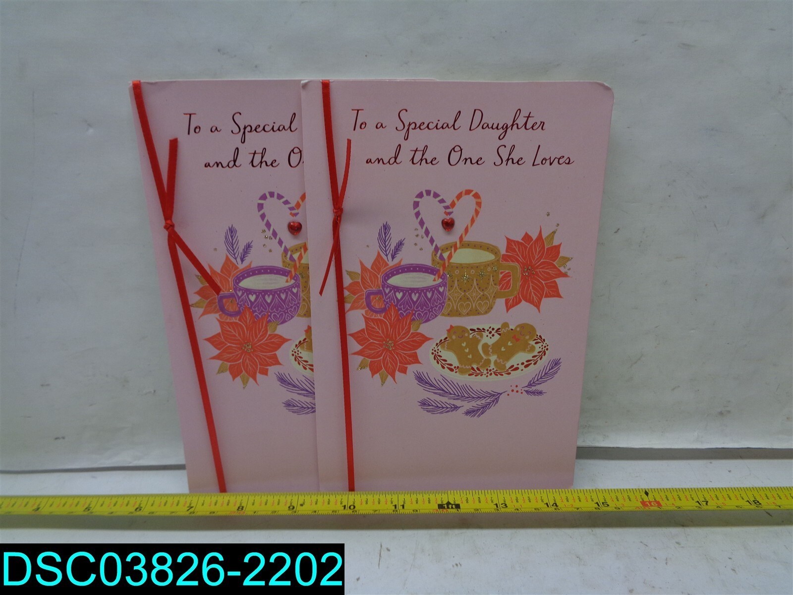 NO ENVELOPES QTY=2: TO A SPECIAL DAUGHTER AND THE ONE SHE LOVES 605030318899