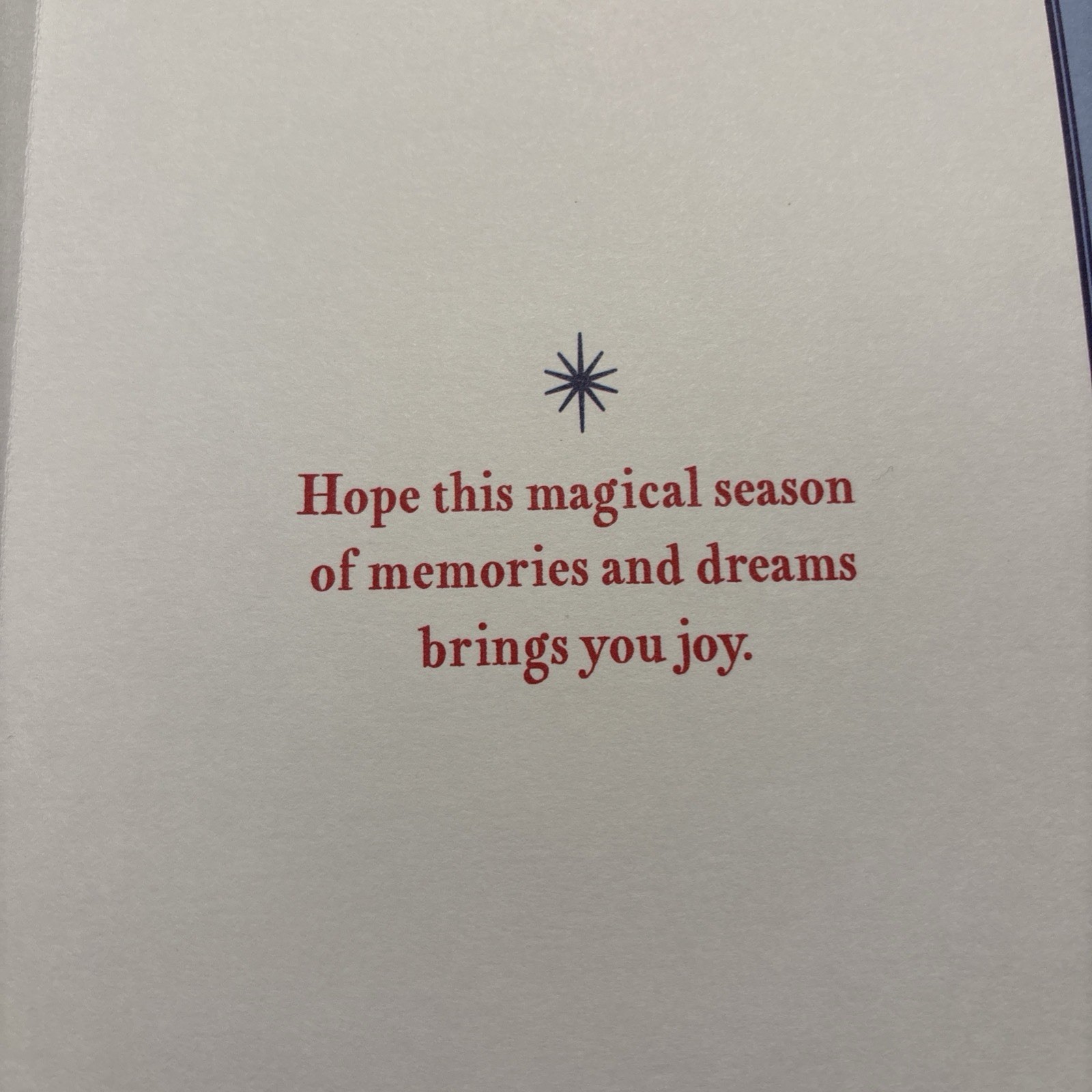 Merry Christmas Hallmark Greeting Card Santa On His Sleigh Very Pretty Holiday