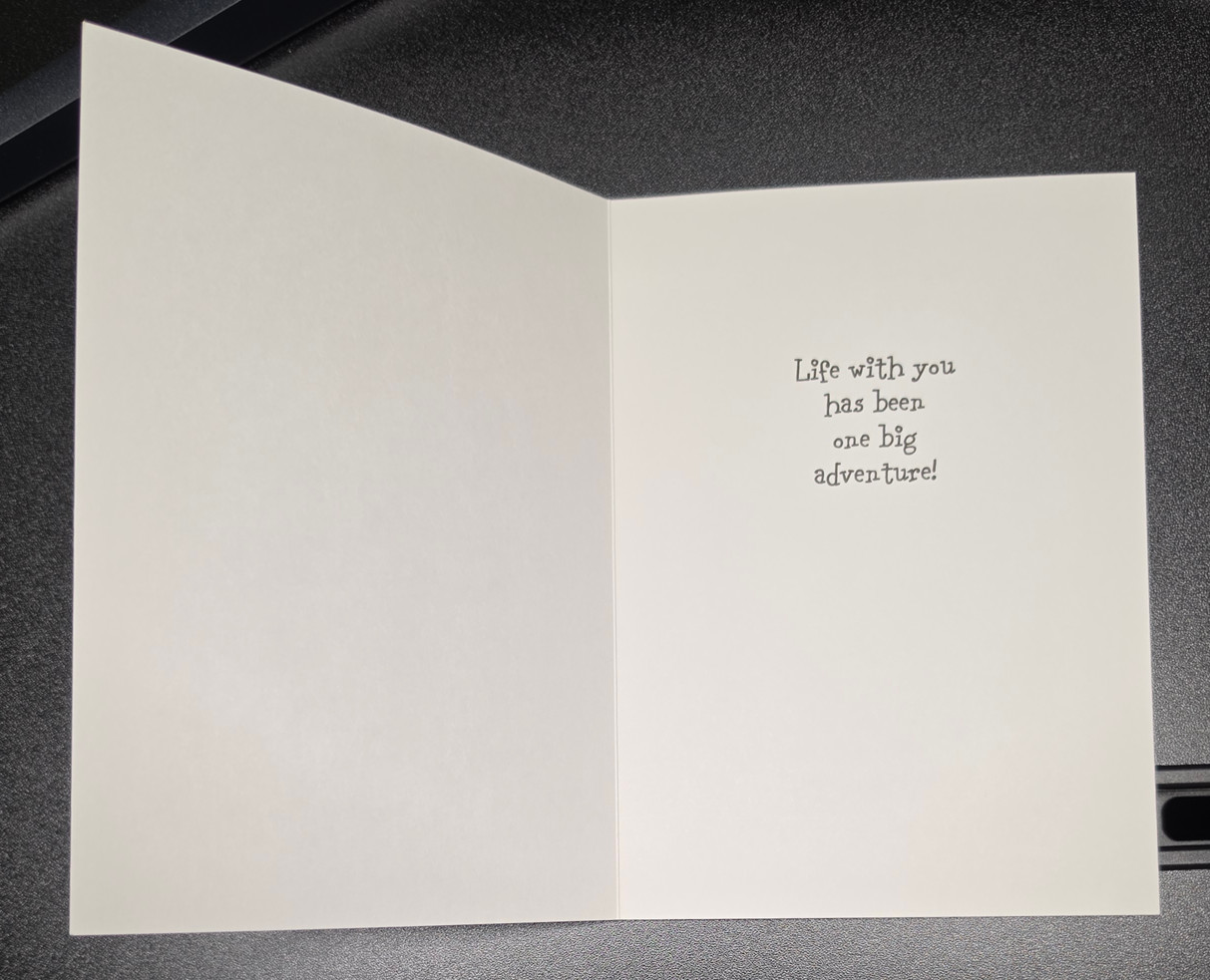 Happy Anniversary Card w Envelope Adult Humor Life Together Couple