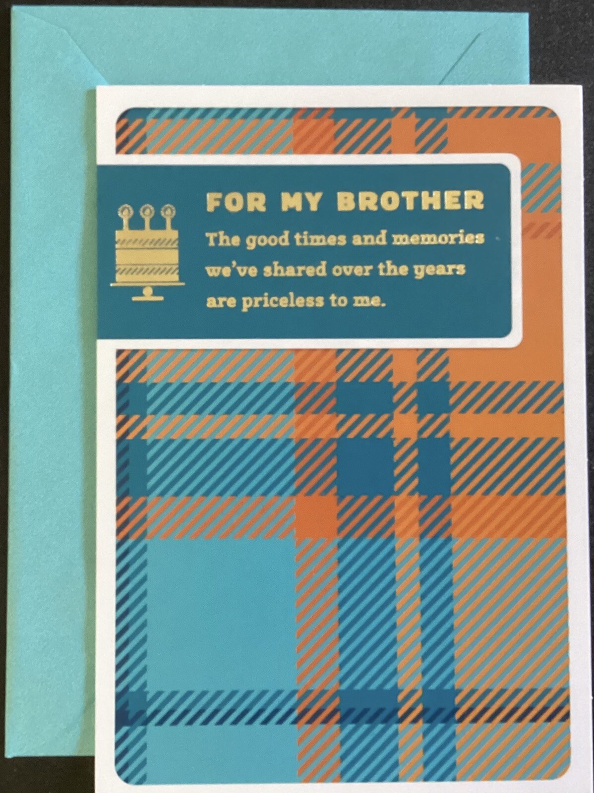 Happy Birthday Brother Card Hallmark Greeting Card