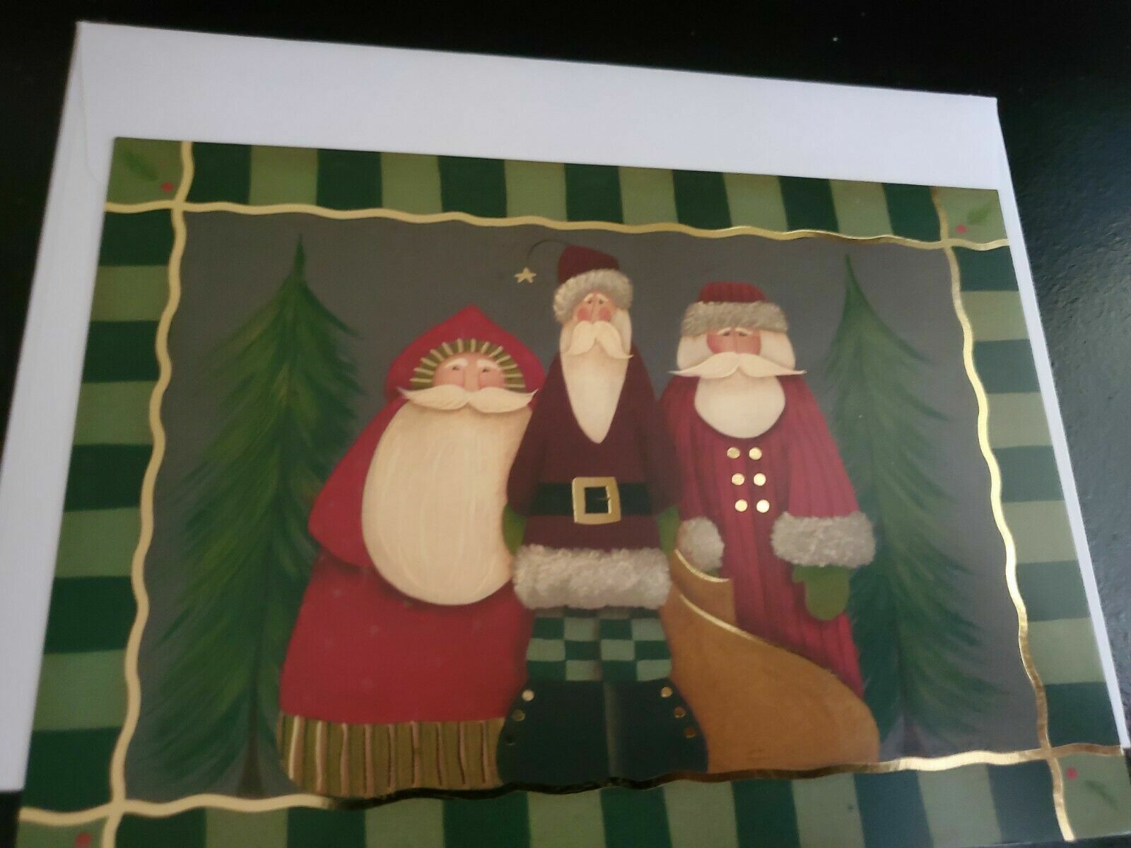 Single Christmas Holiday Season Cards Card Group G