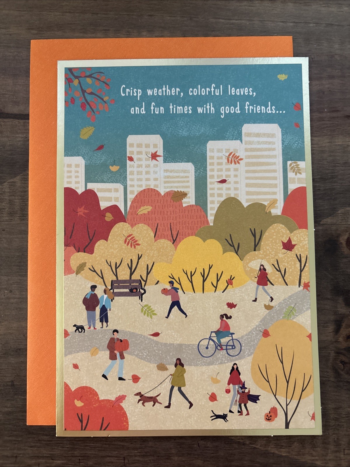 Hallmark Expressions Happy Halloween Greeting Card “Grateful For The Season”