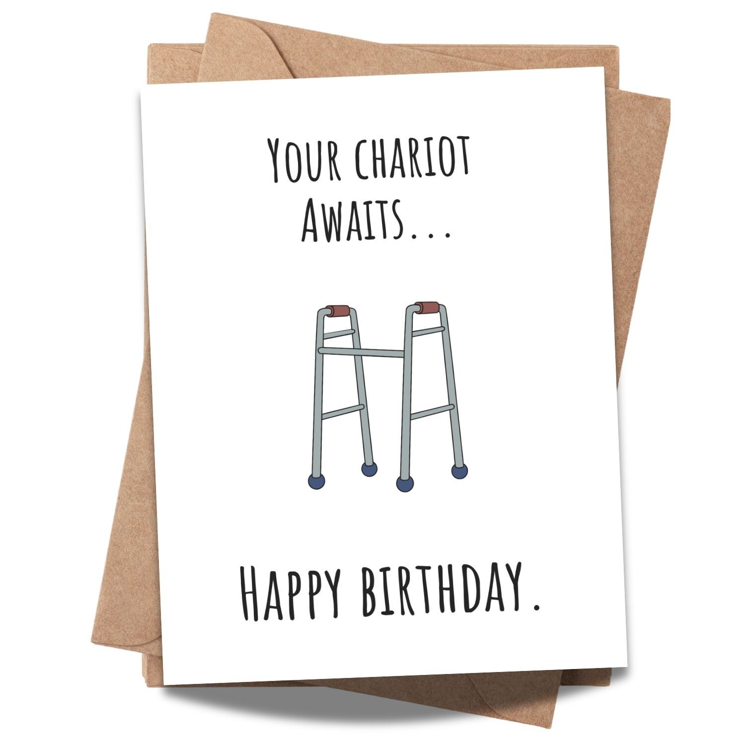 Funny Birthday Card for Men, Women, Dad, Mom, Friends & Family | Unique Gift