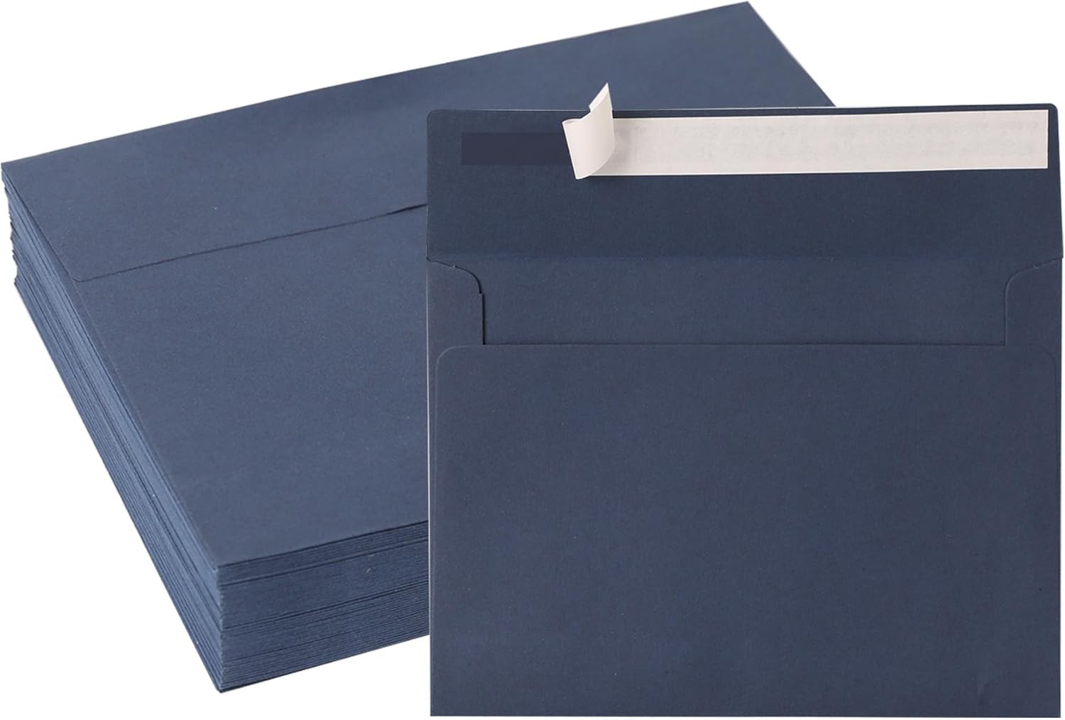 Blue & Navy Blue Envelopes 50 Pack A7 5 x 7 Inch 120gsm Paper Invitations