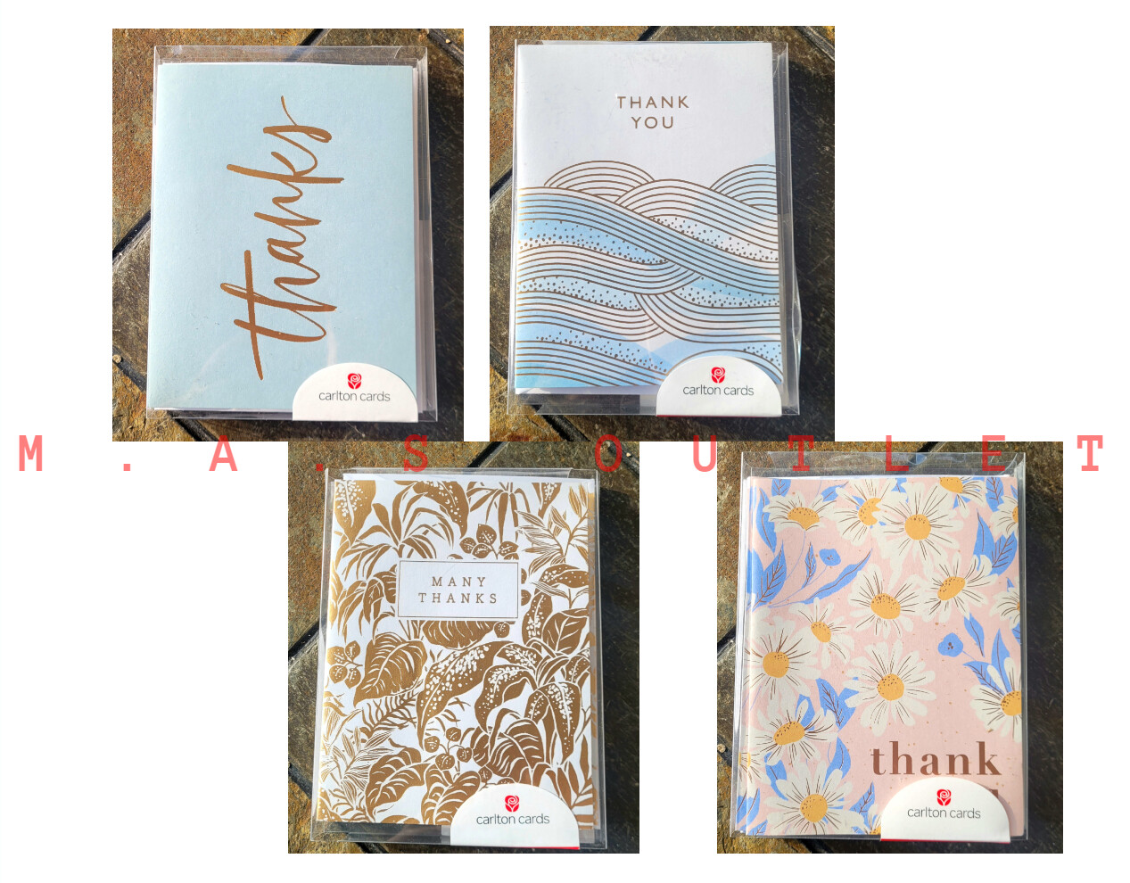 Express Gratitude with Style: 10ct Thank You Cards with Envelopes
