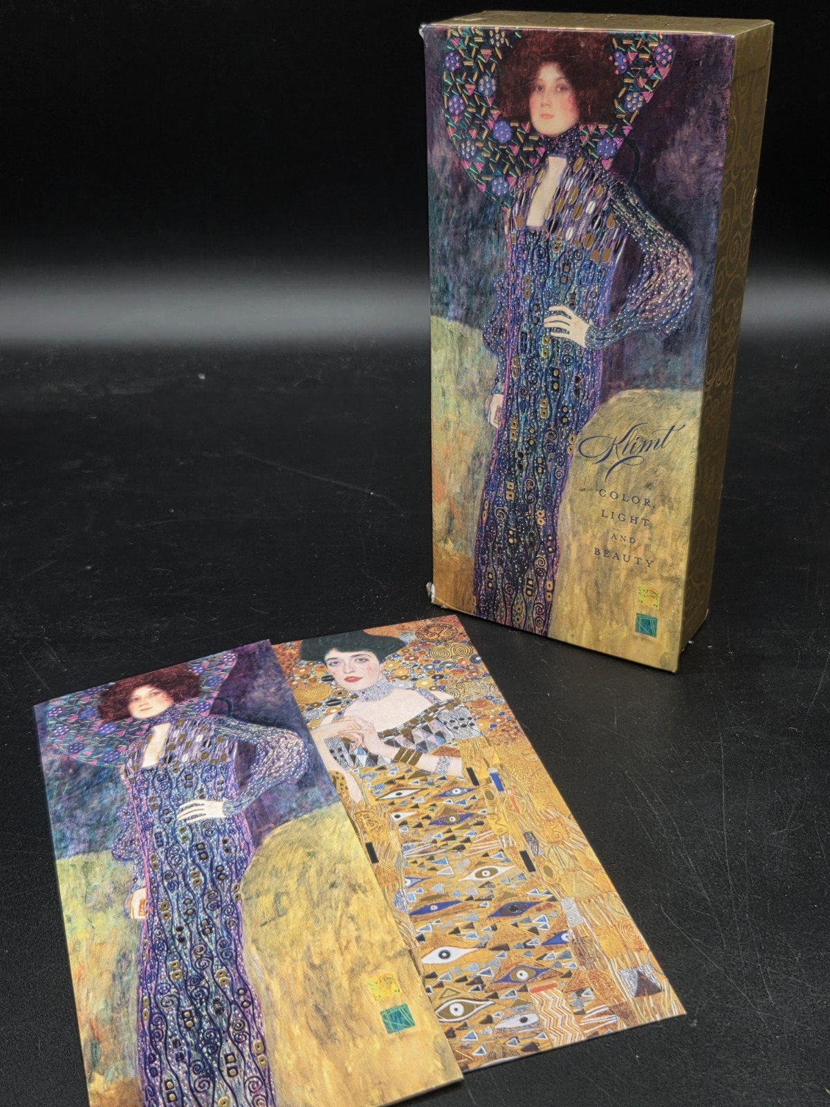 Papyrus Gustav Klimt Portrait of Adele Bloch-Bauer Emilie Floge Cards Set Of 19