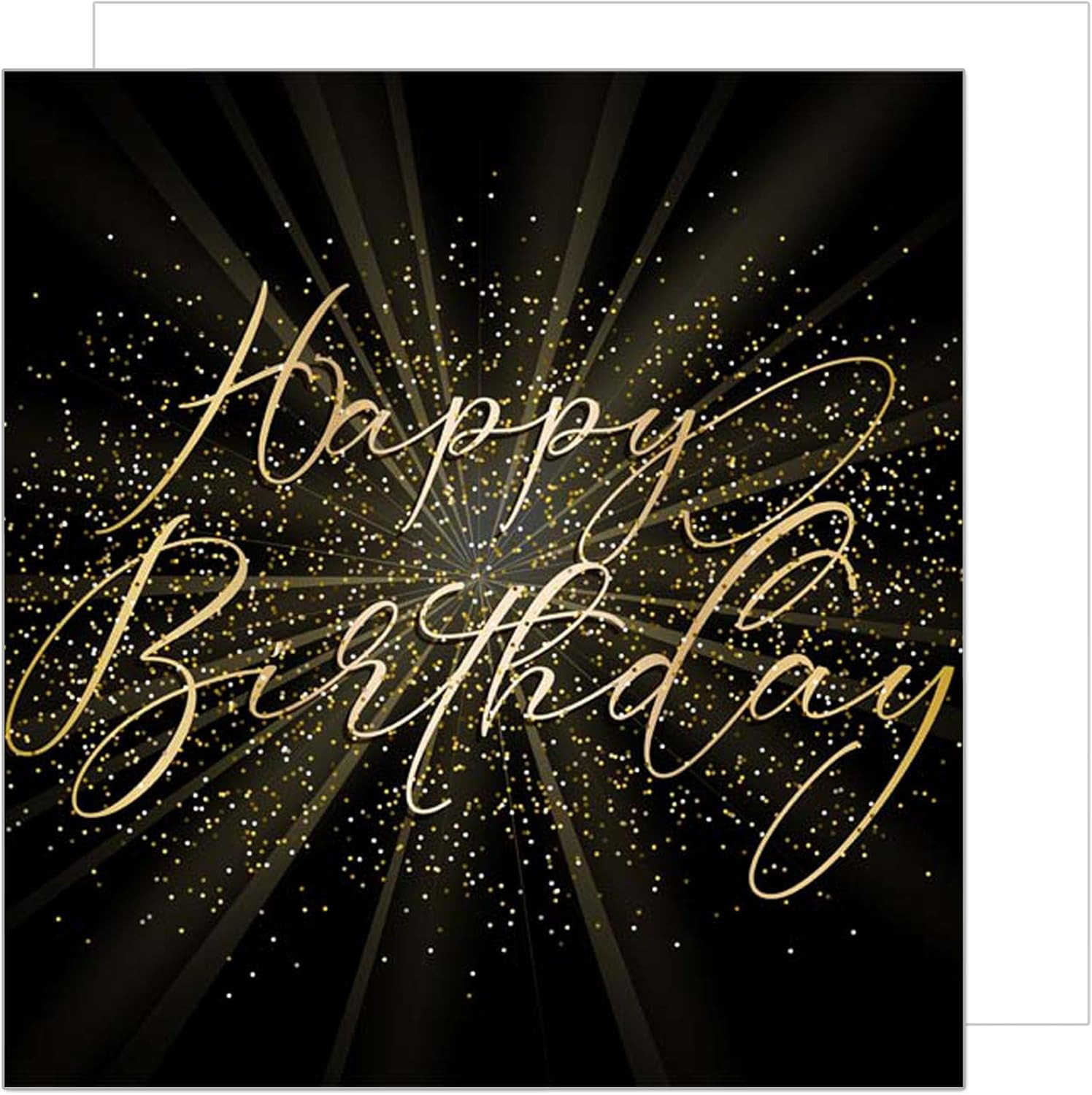 Edition Seidel Premium Square Birthday Card with Envelope. Greeting Happy Birthd