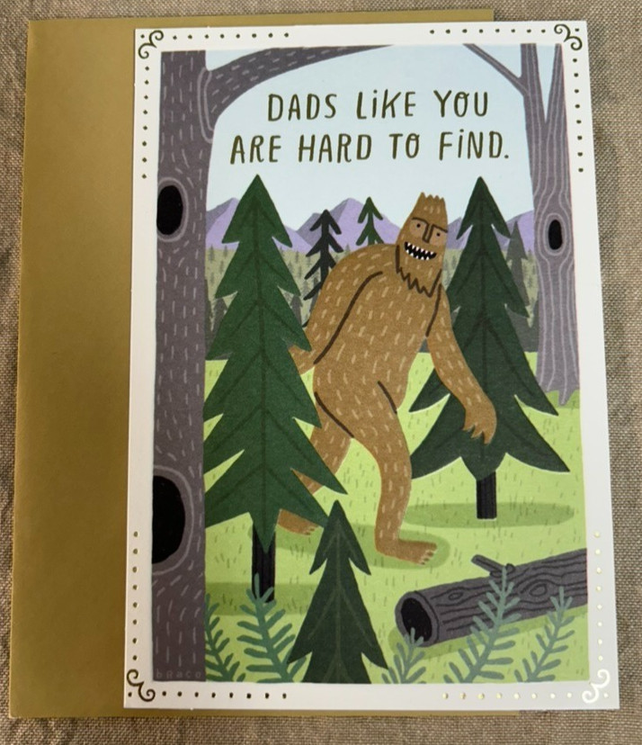 Happy Father’s Day Card w/ Envelope ~ Dad