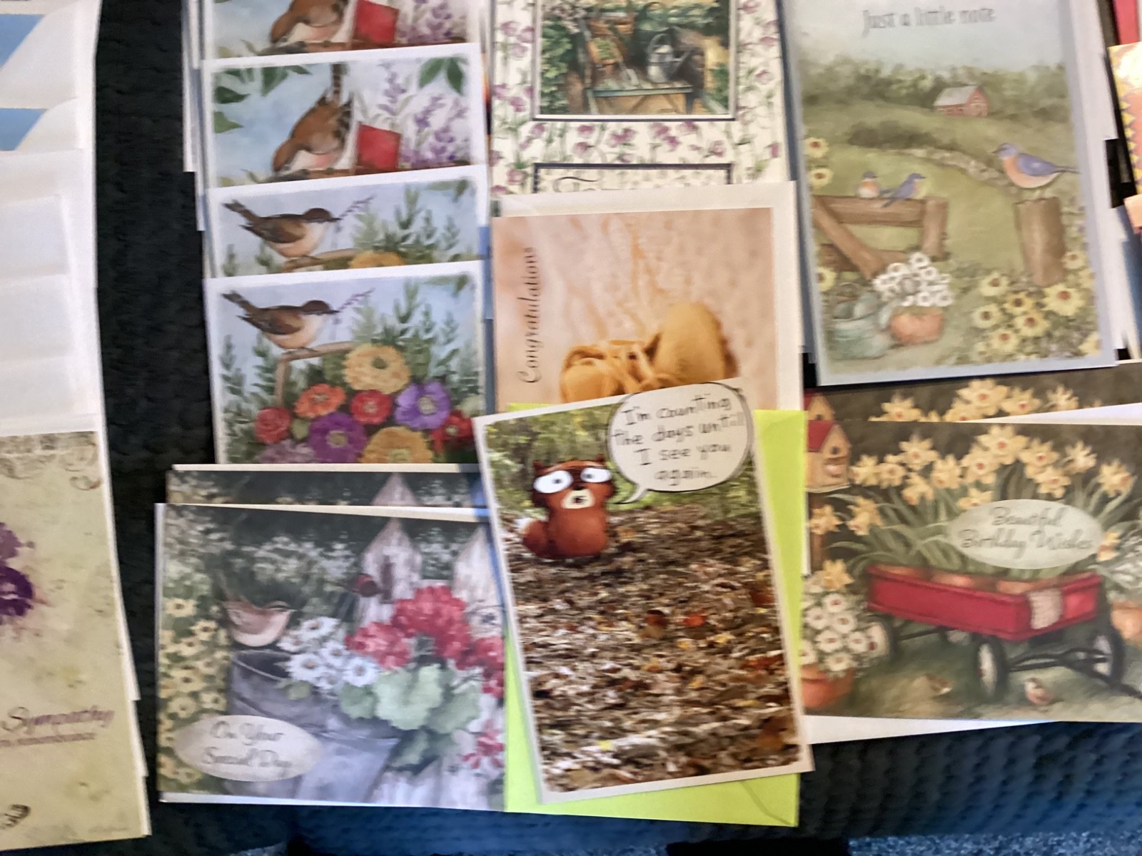 HALLMARK+ GREETING CARD ASSORTMENT ~ 34+ ~ ALL OCCASION-CURRENT, LEANIN TREE~NEW